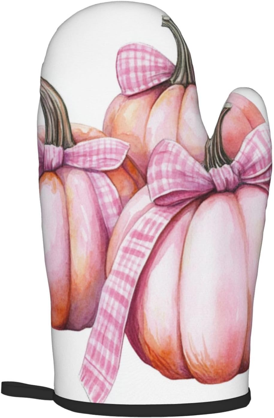 Halloween Treat Heat-Resistant Oven Mitts Set for Baking BBQ
