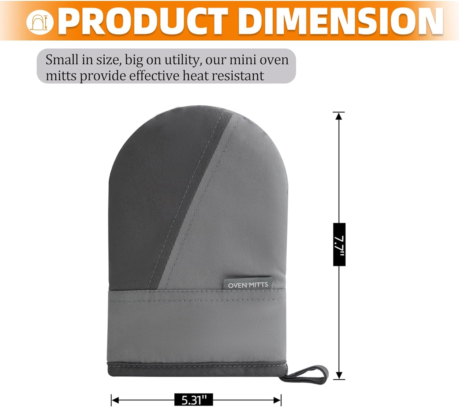500 Oven Mitts Heat Resistant Kitchen Gloves