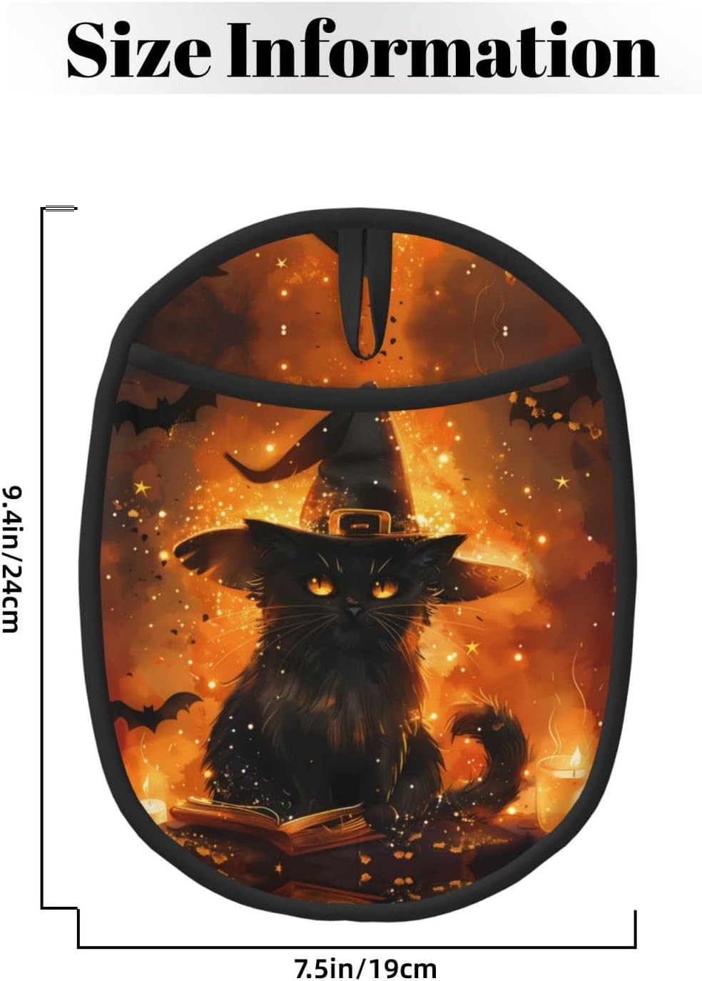 Premium Silicone Pot Holders with Halloween Design