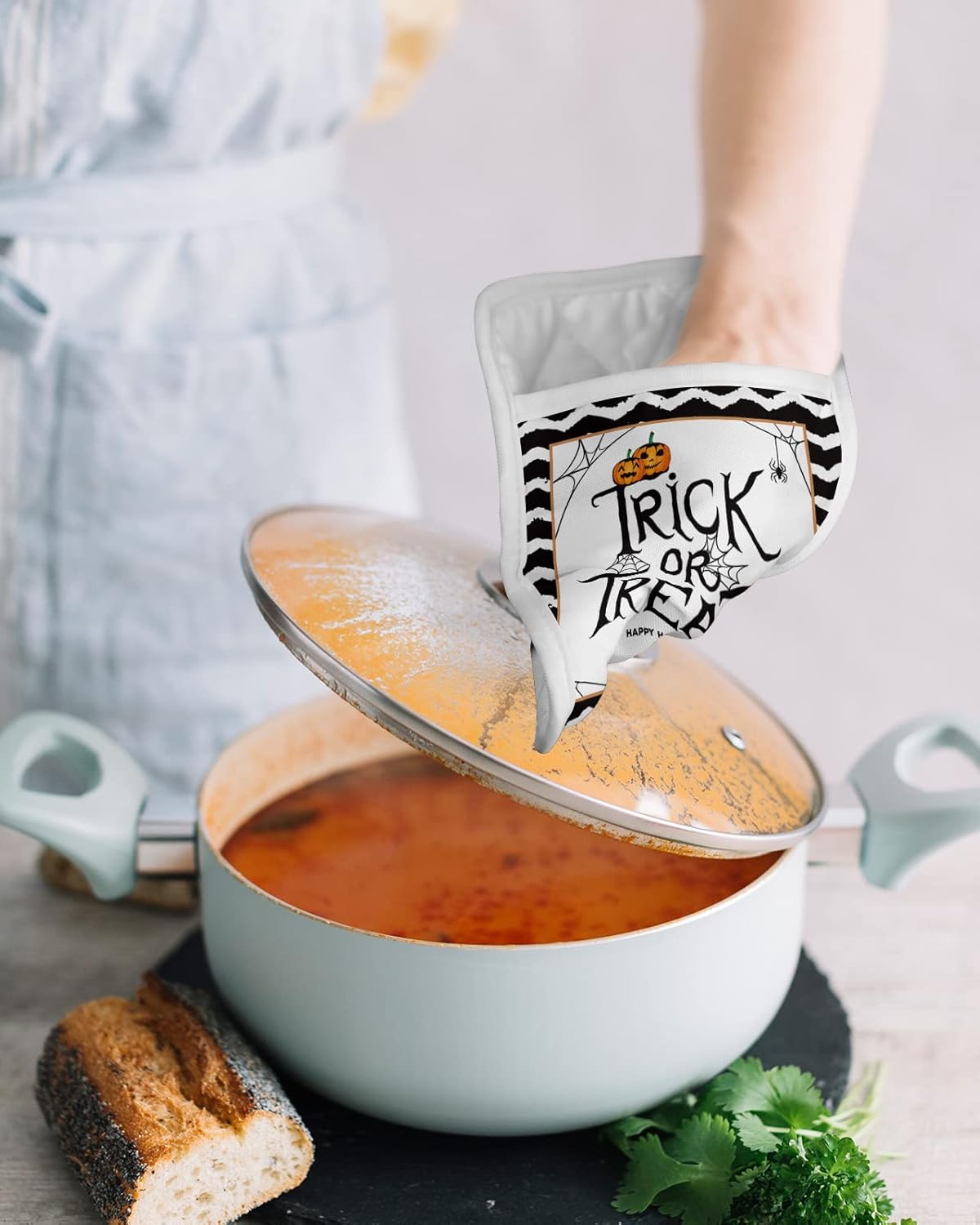 Elevate Your Halloween Game with Our Trick or Treat Pot Holders