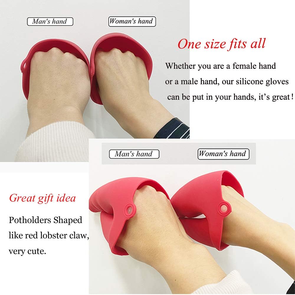 Perfect for Baking Grilling lobster claw oven mitts