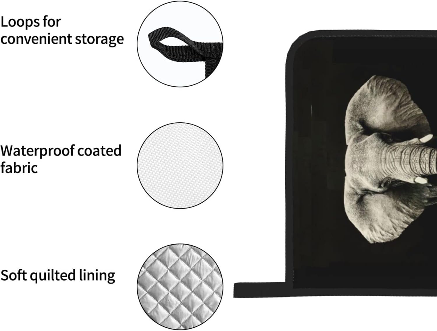 Oven Mitts Pot Holders Set Heat Resistant 4-Piece