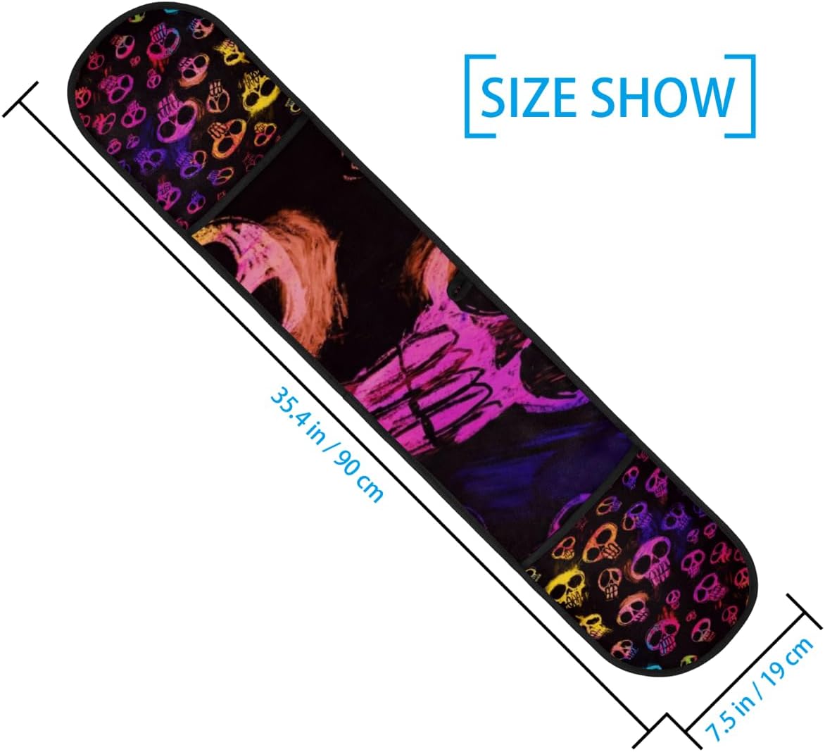 Skulls Halloween Double Oven Mitt Heat Resistant Kitchen Gloves