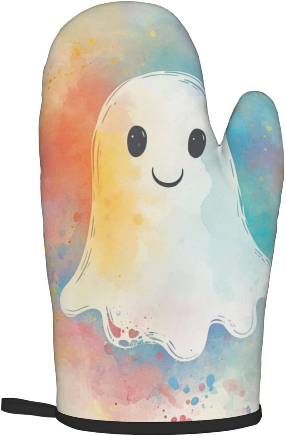 Halloween Friendly Ghost Mitts Pot Holders Set