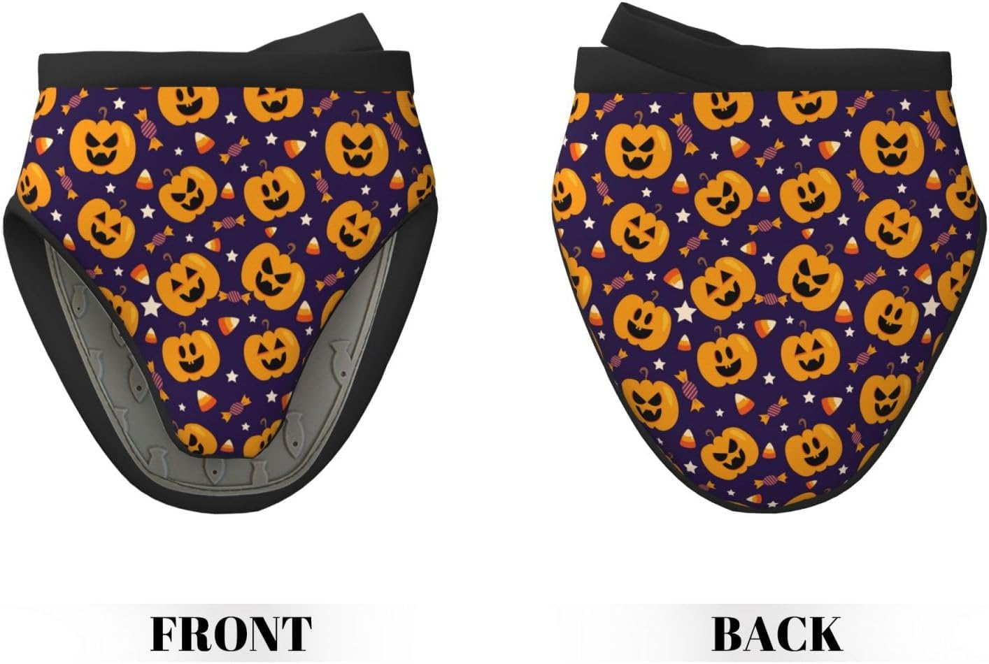 Mini Silicone Oven Mitts - Halloween Kernel Pumpkins for Cooking Baking Allure