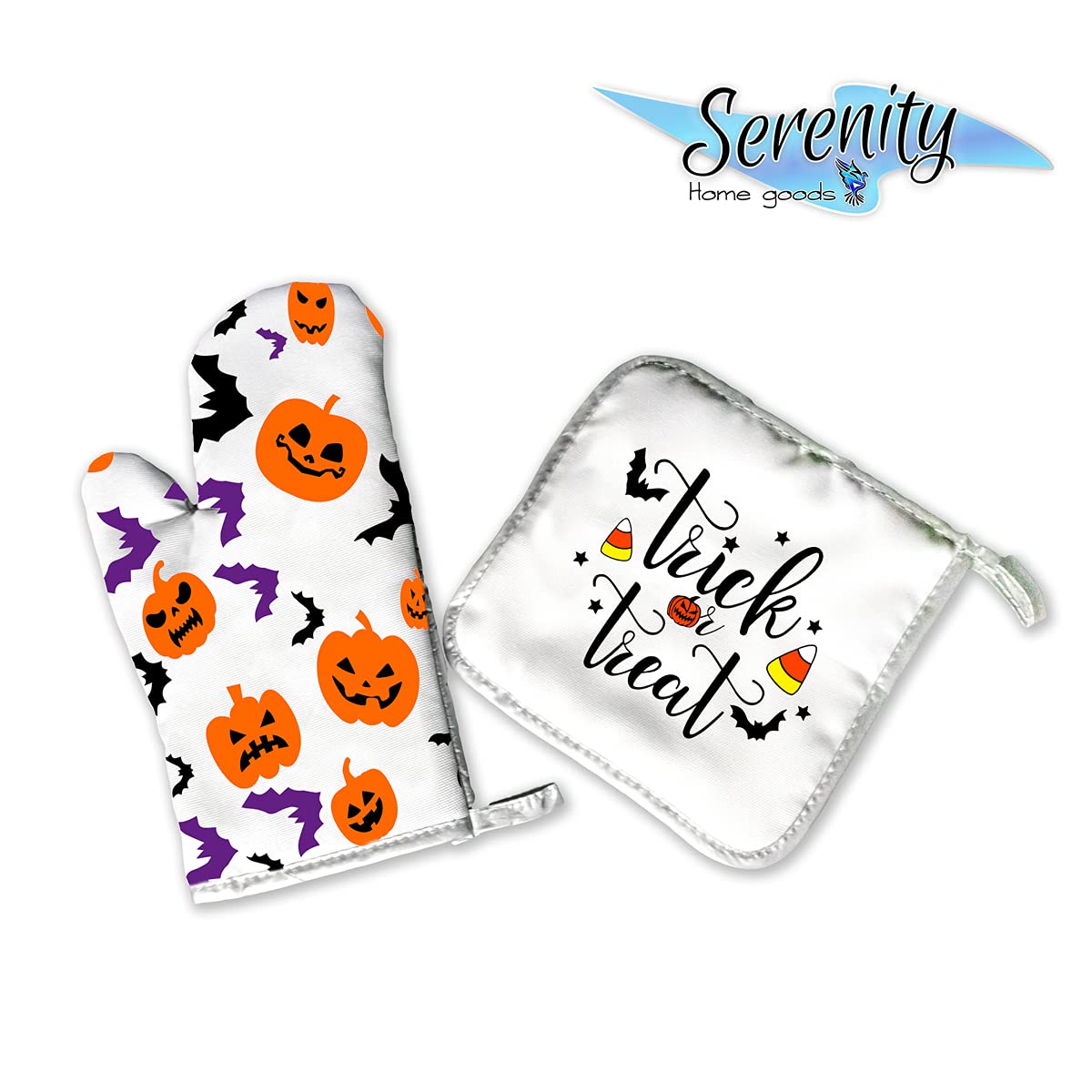 Handmade Decorative Pooh Mitt Set Autumn Fall