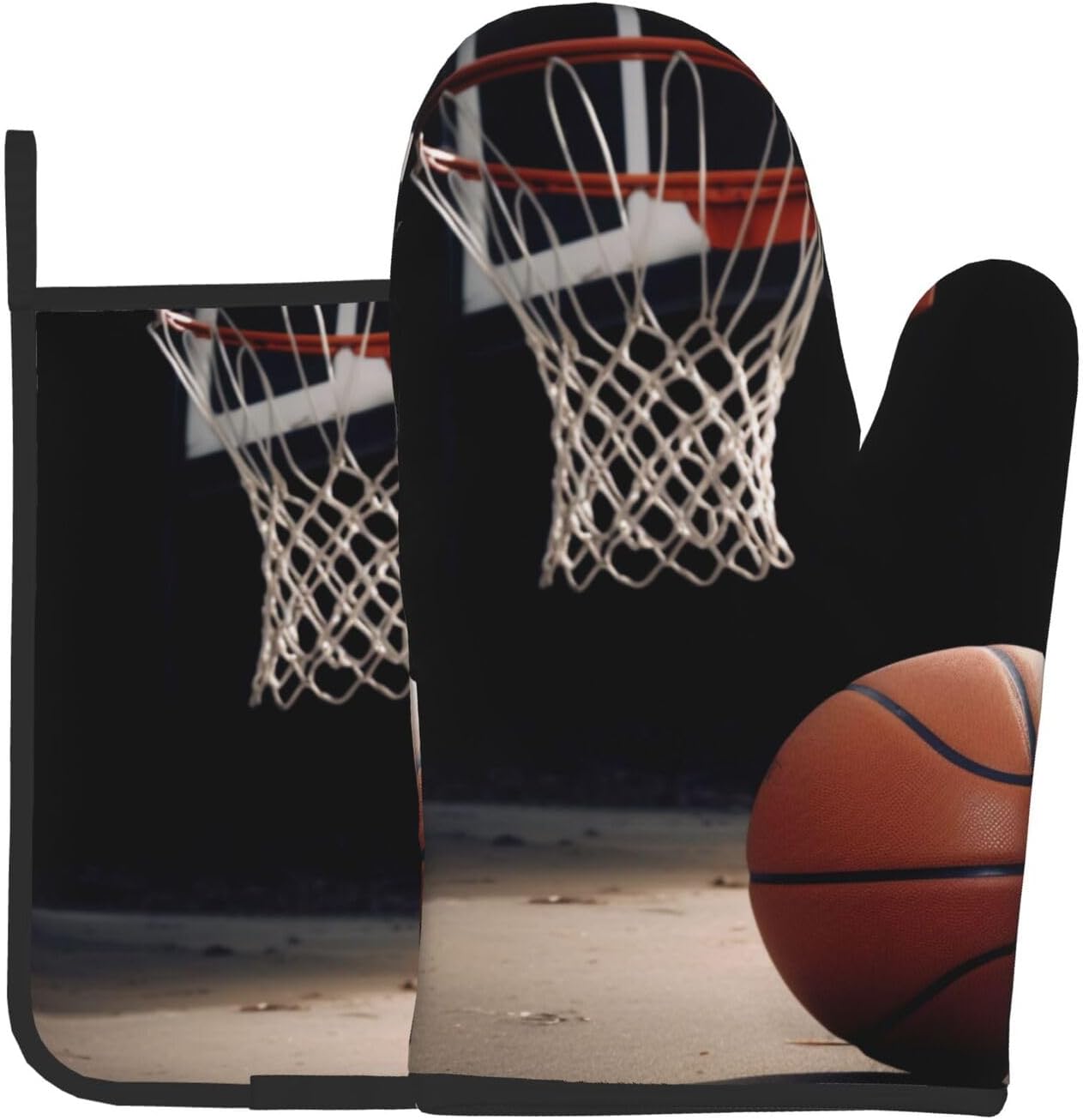 Experience the Heat Oven Mitts Pot Holders Set by Quopvn
