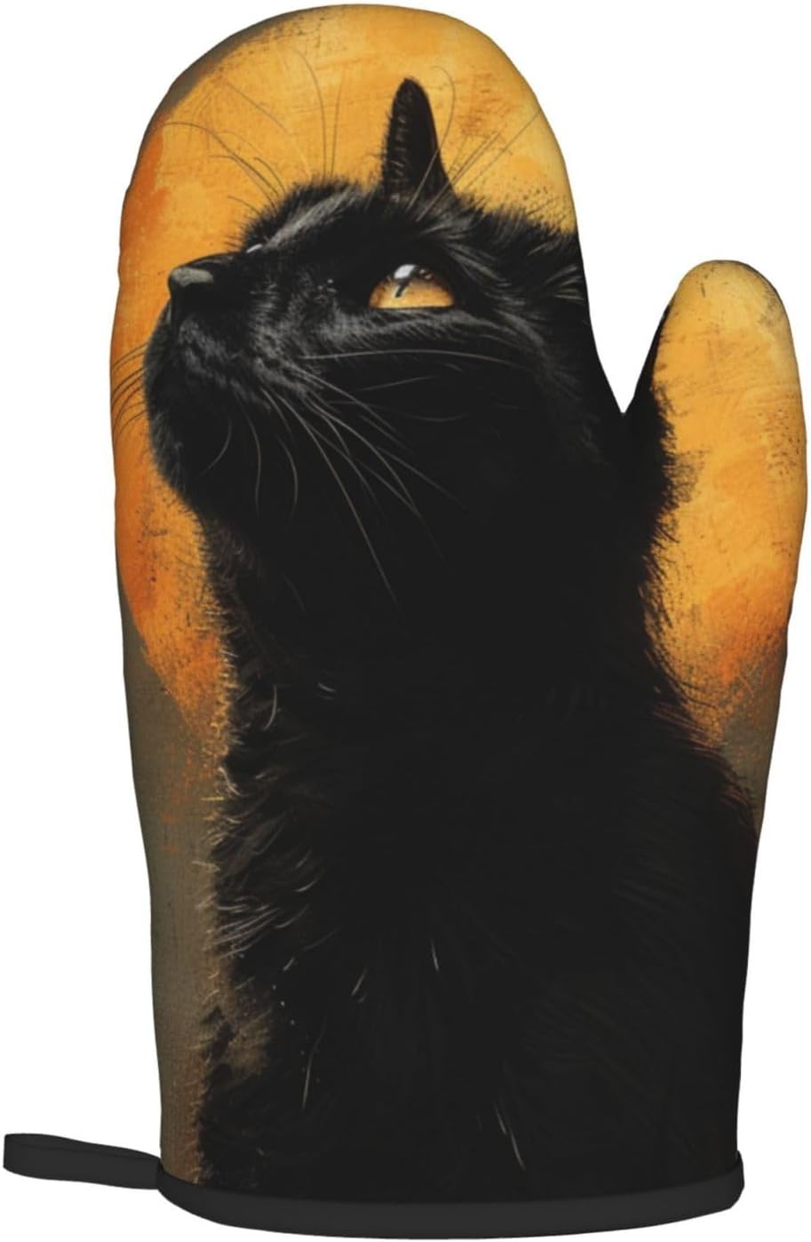 Halloween Black Cat Oven Mitt Pkg