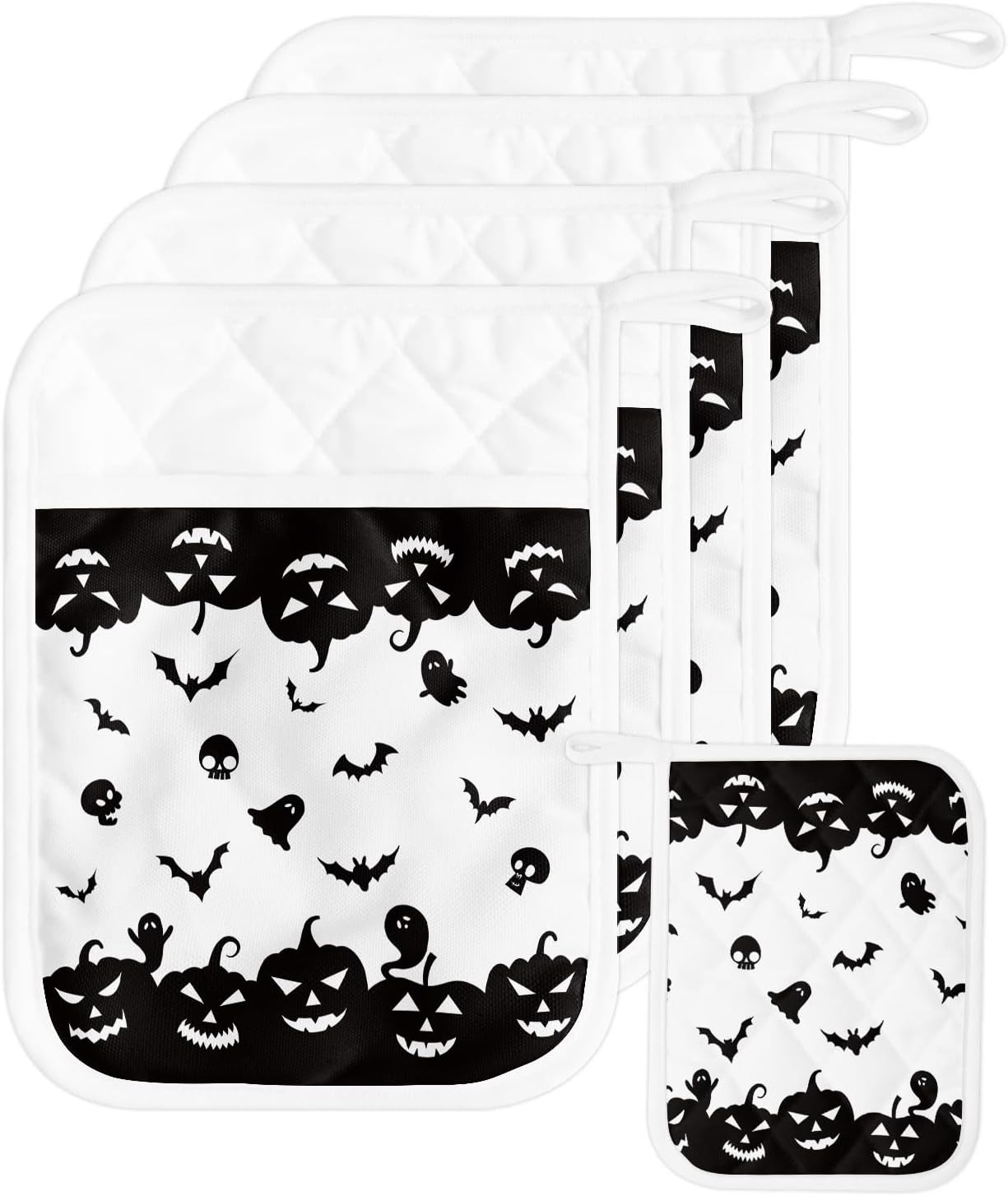 Halloween Party Castle Pot Holder Set