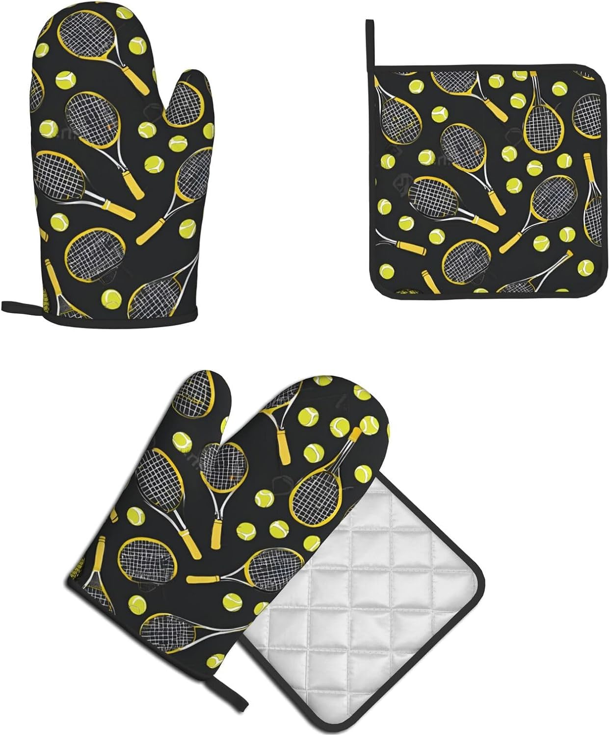 Oven Mitts Pot Holders Set