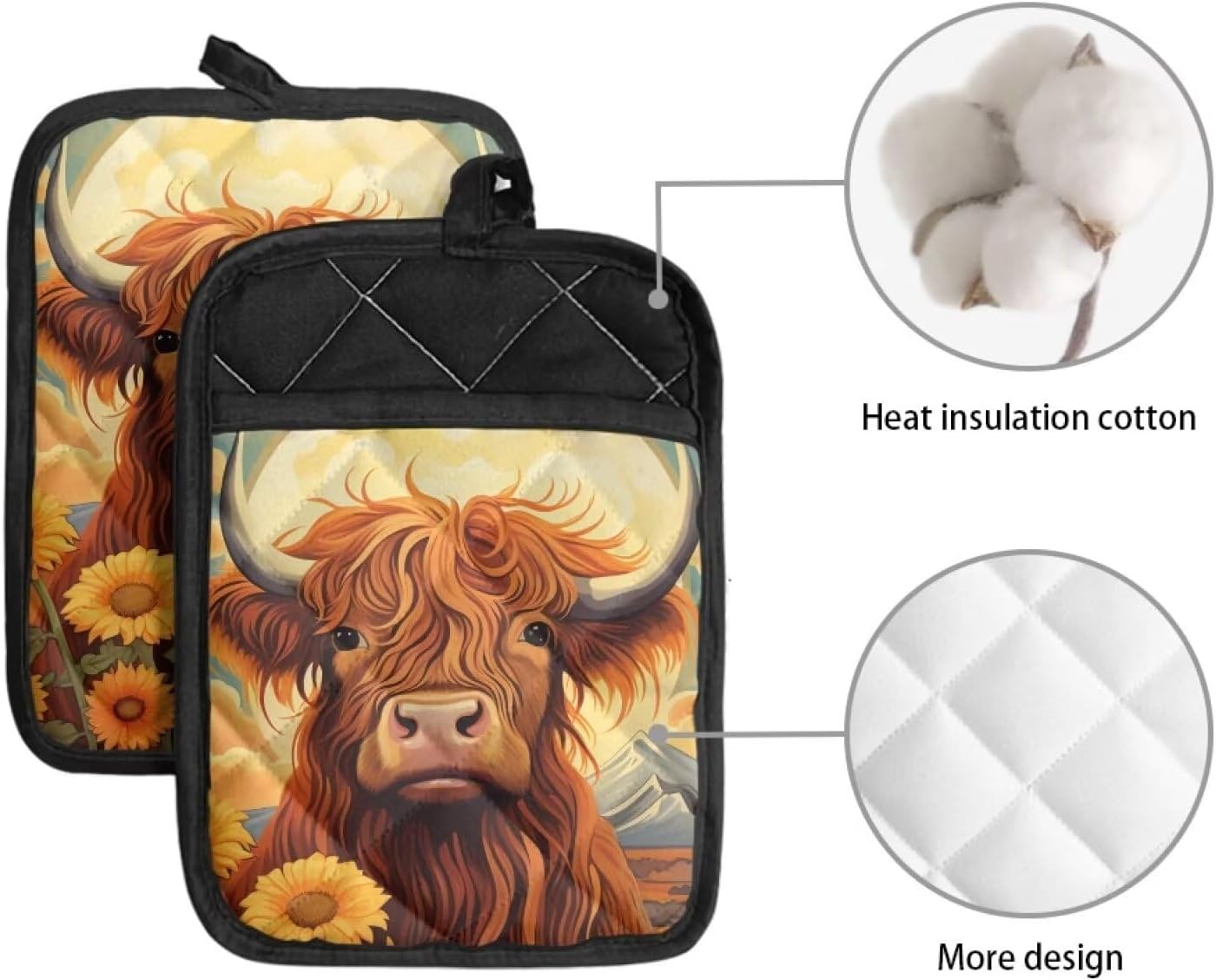 Premium Kitchen Heat Resistant Potholders