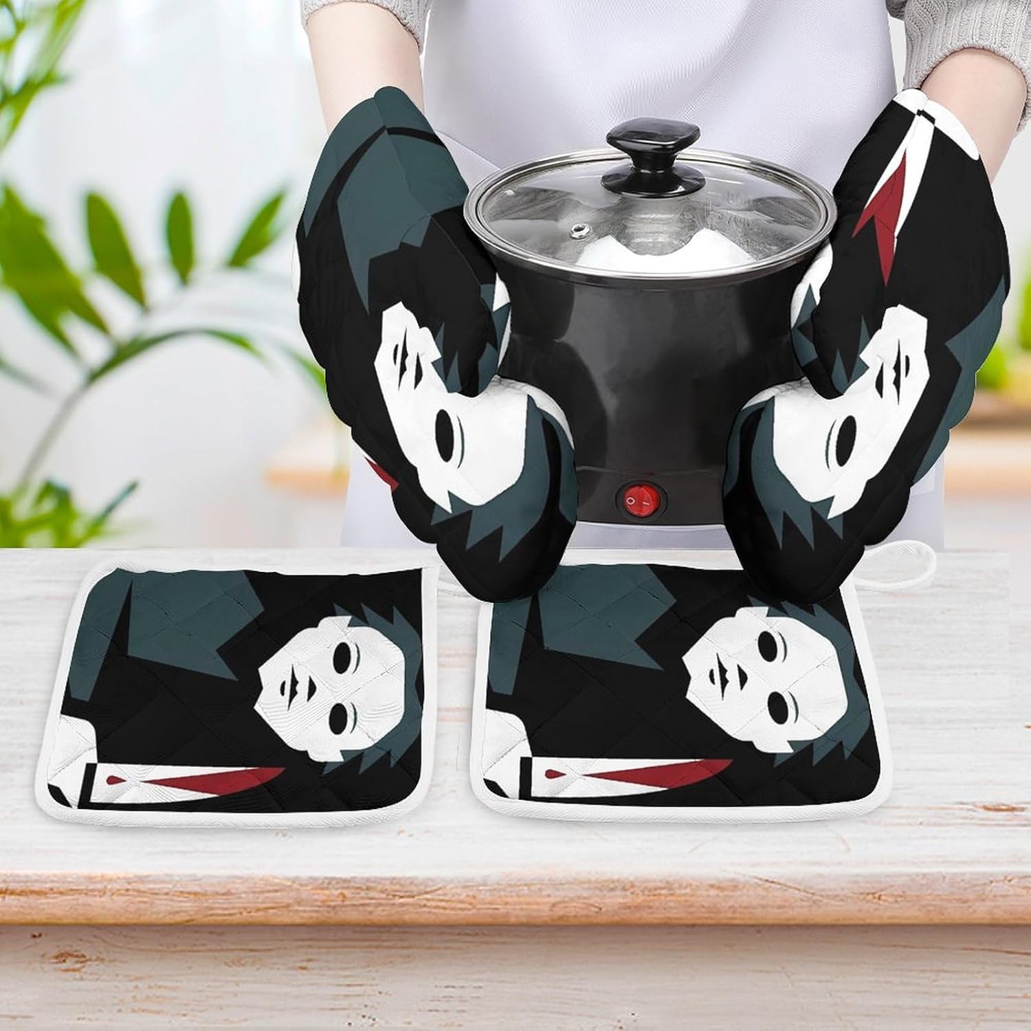 Michael Myers Halloween Oven Mitts