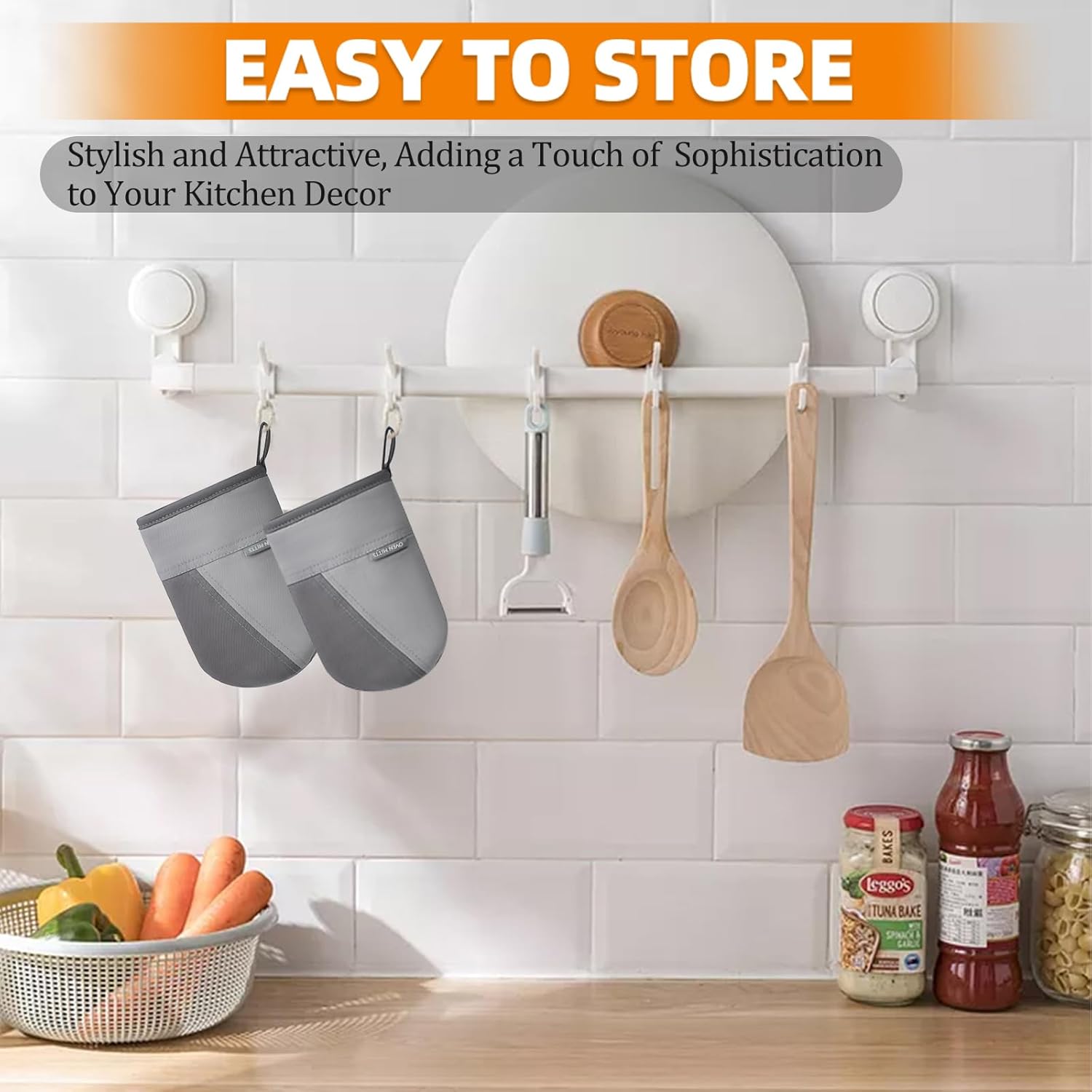500 Oven Mitts Heat Resistant Kitchen Gloves