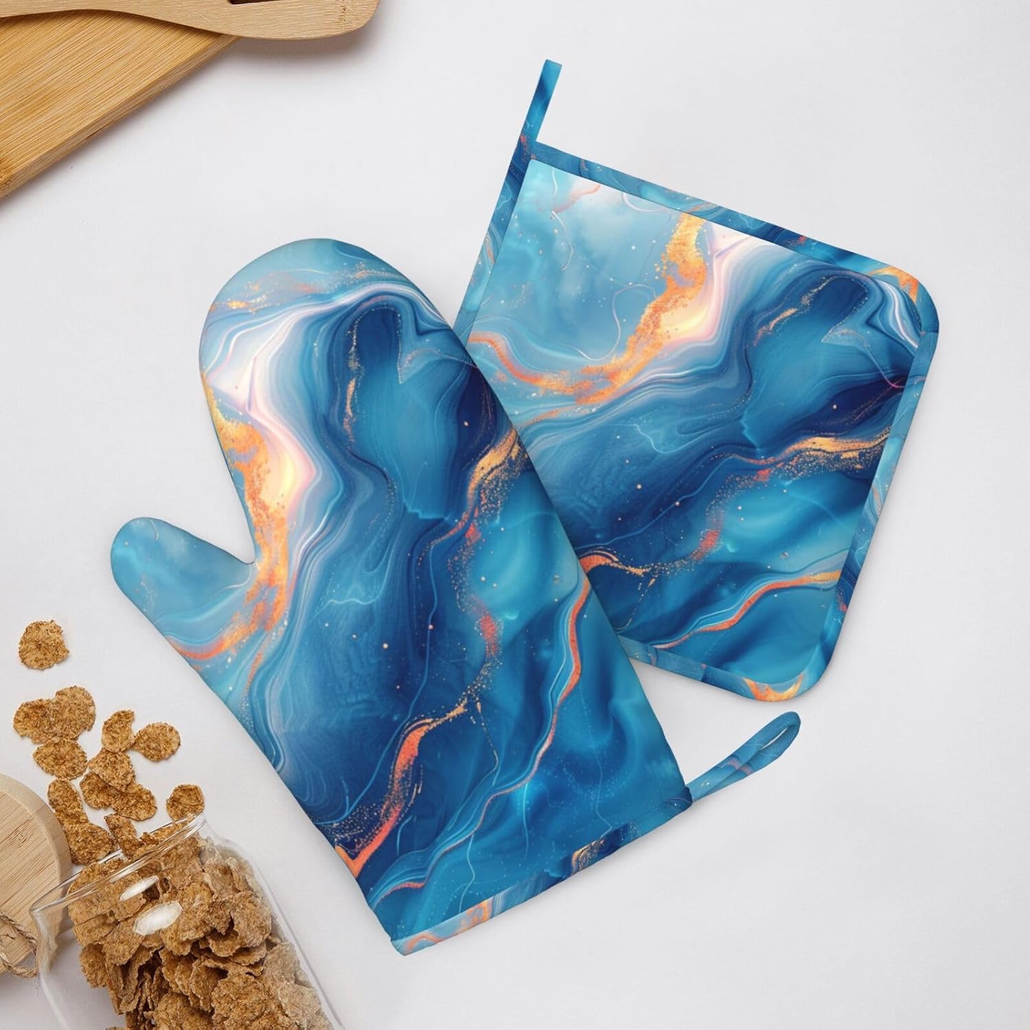 DADABULIU Oven Mitts and Pot Holders