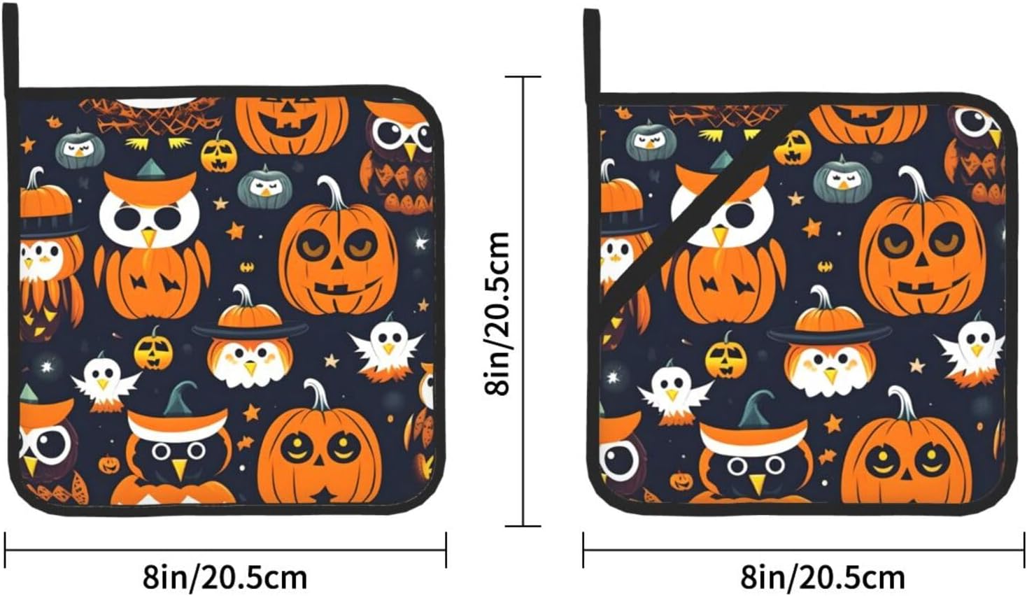 Halloween Owl Ghost Pumpkins