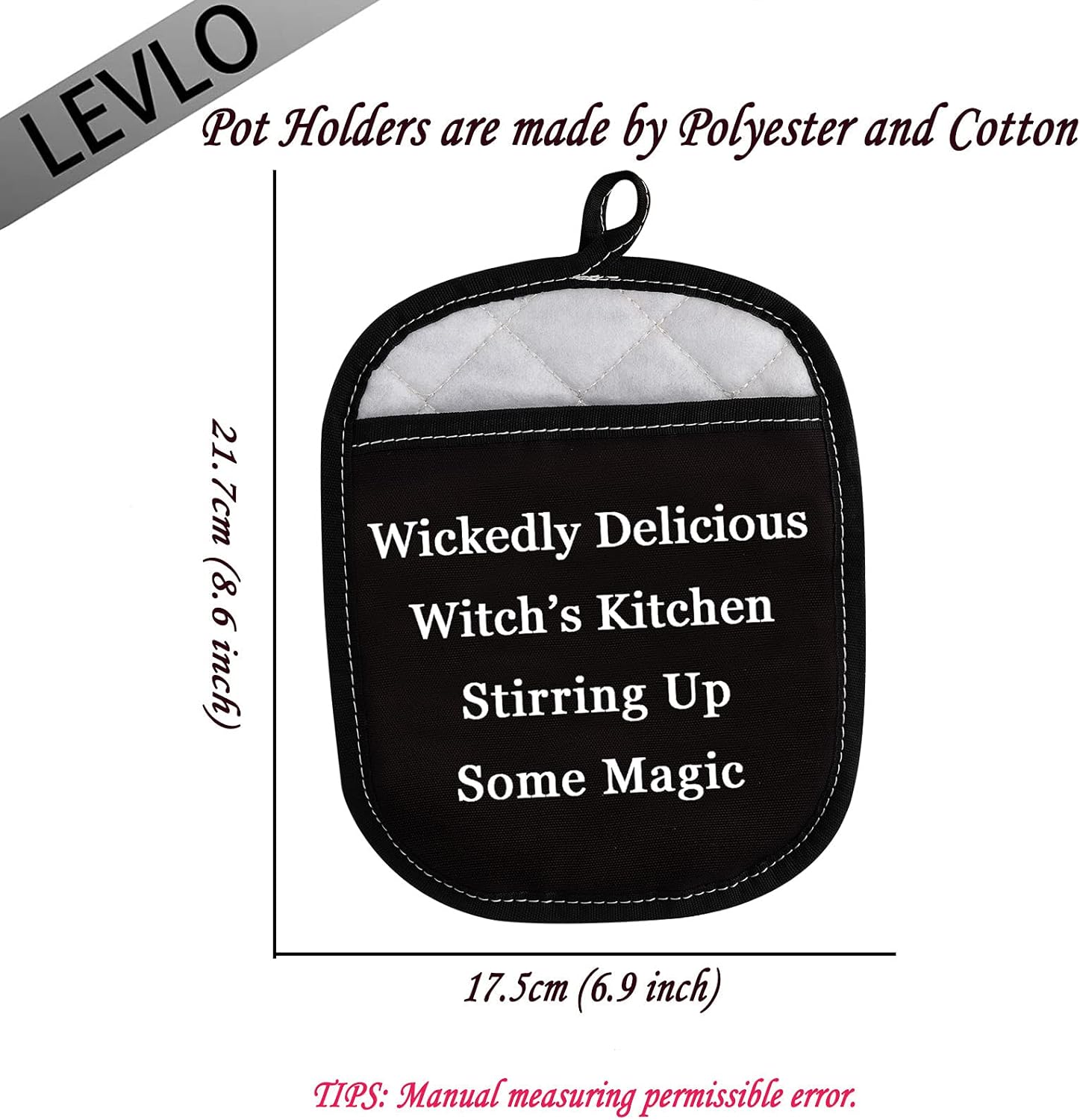 Spooky Halloween Kitchen Potholders Levlo