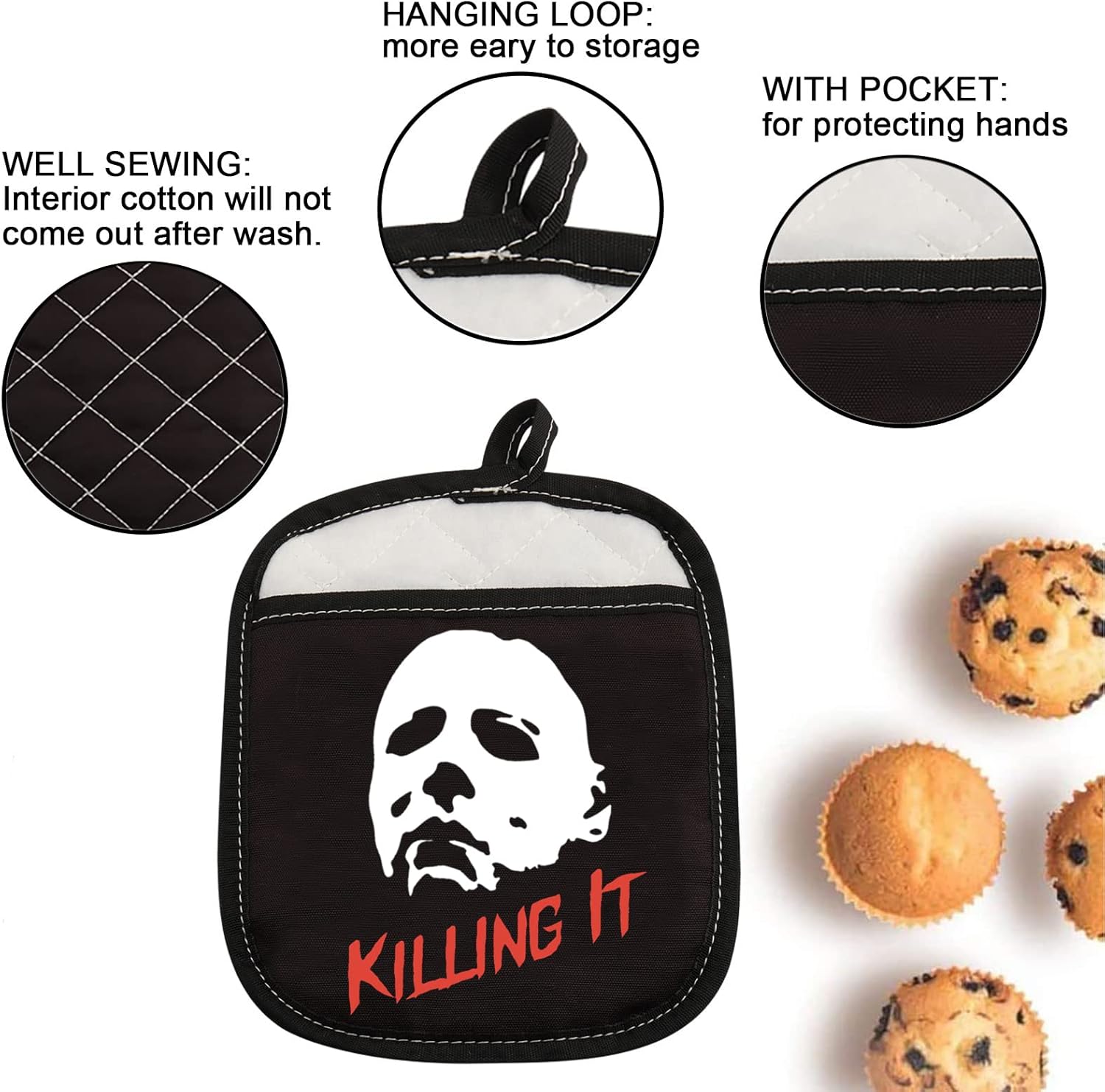 ZJXHPO Halloween Party Gift Pot Holder 1