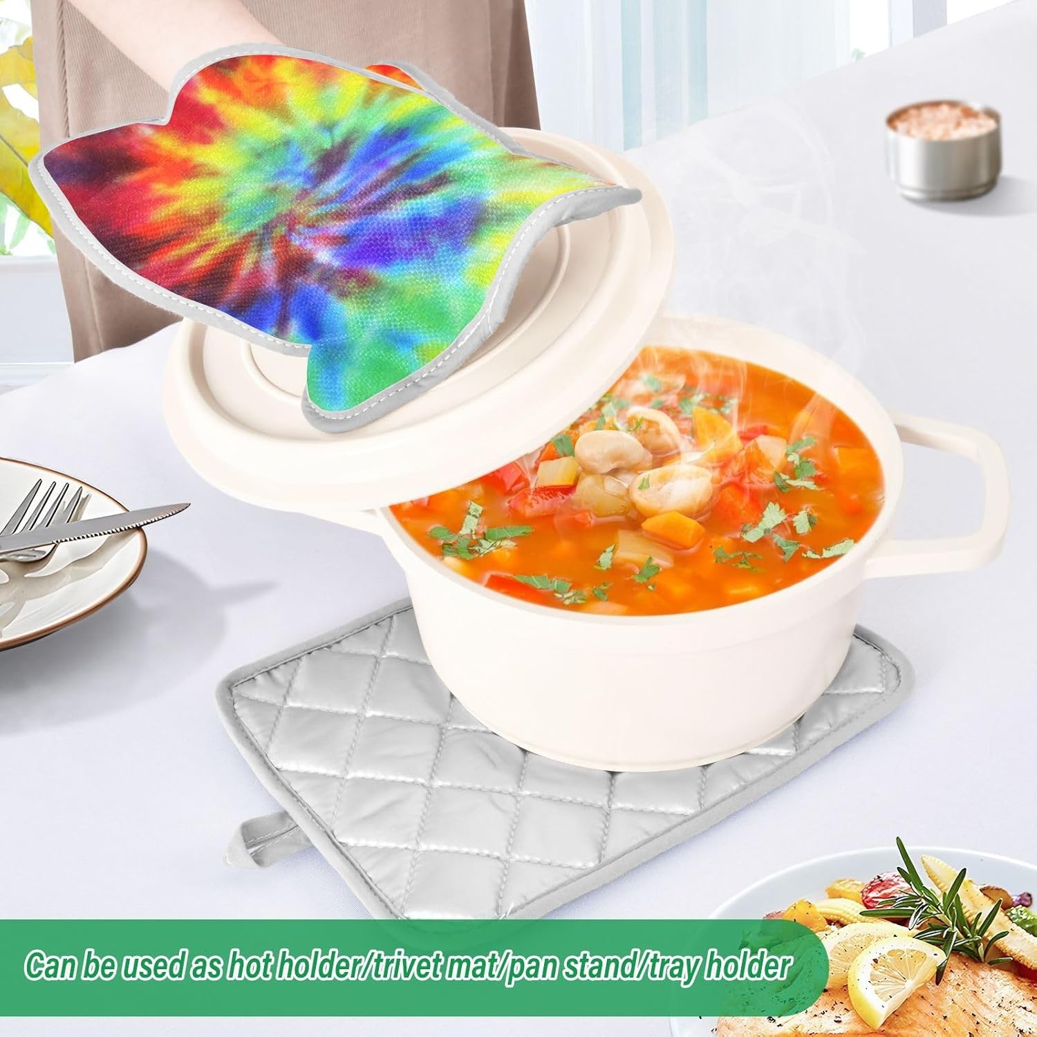 Daltzium Potholder Tie Dye Set