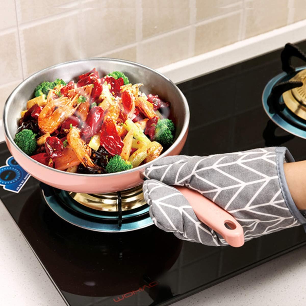 Win Change Oven Mitts Potholders Set