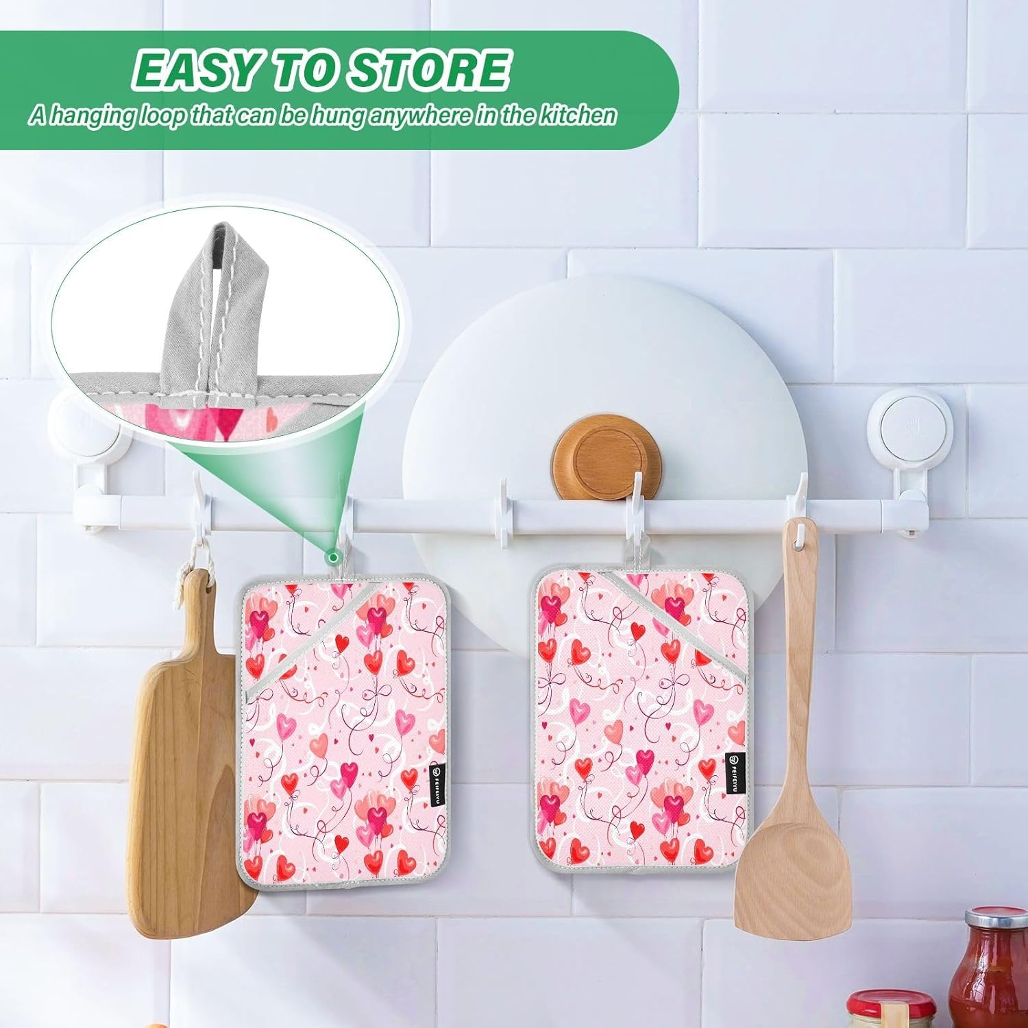 Premium Heat-Resistant Pot Holder Set