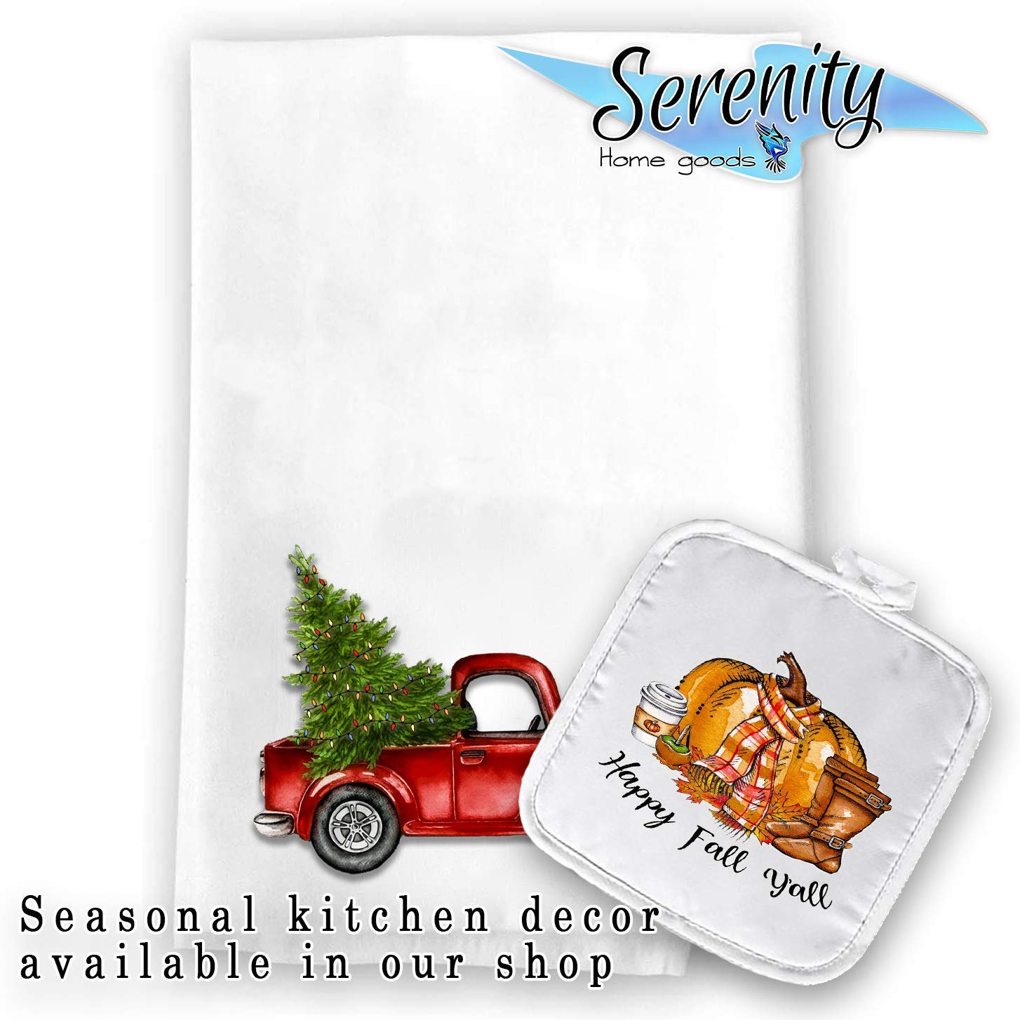 Handmade Decorative Oven Mitt Set Lemon Green Home Decor