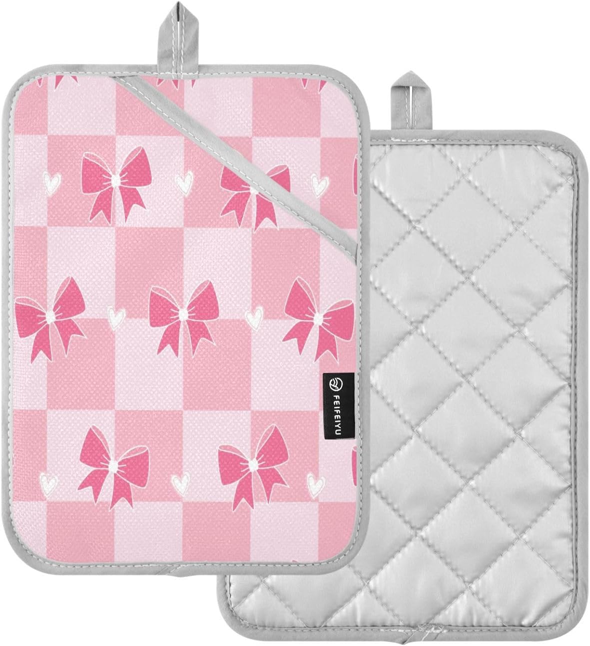 Kcldeci Hearts Love Pot Holder Set