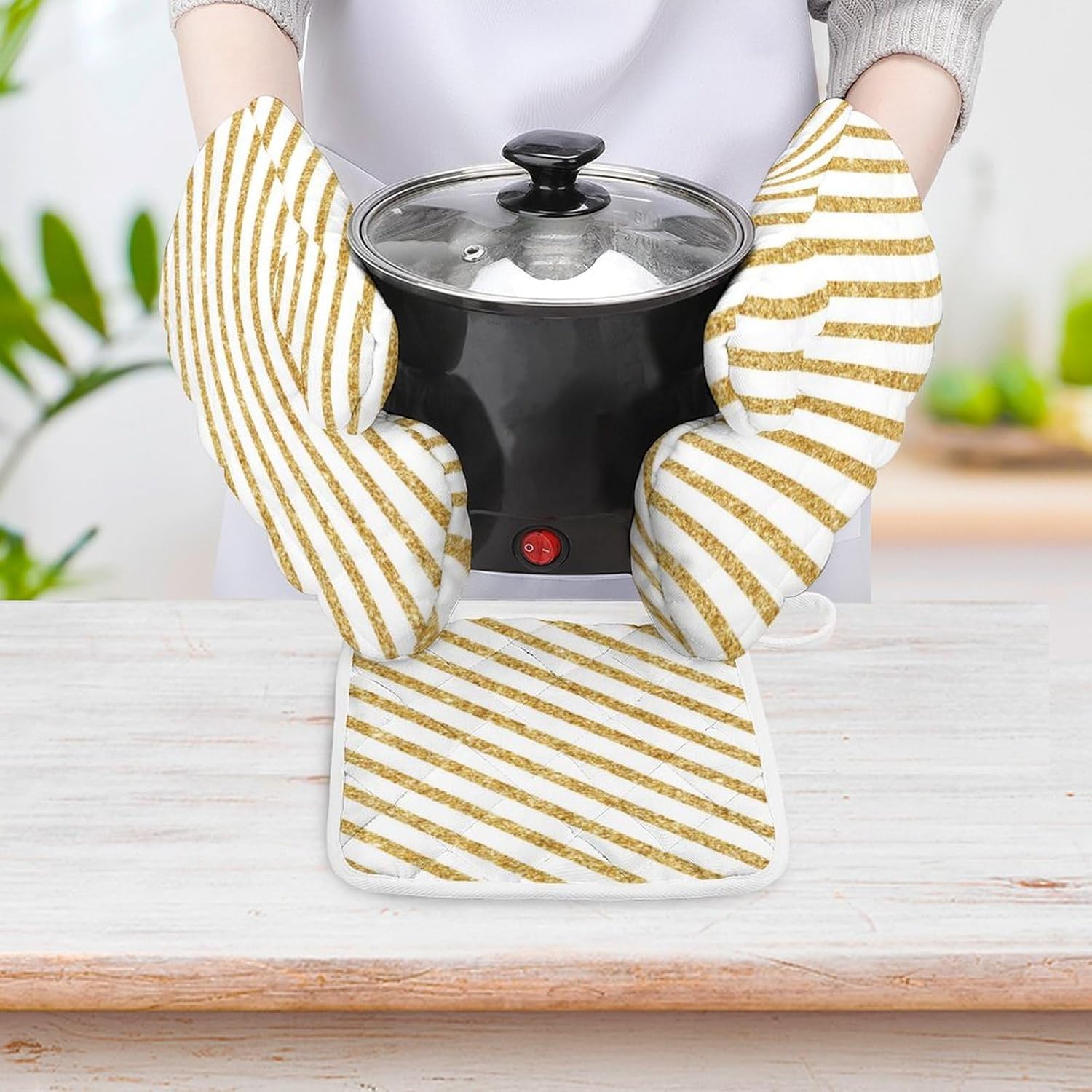 Curdesi Oven Mitts Set