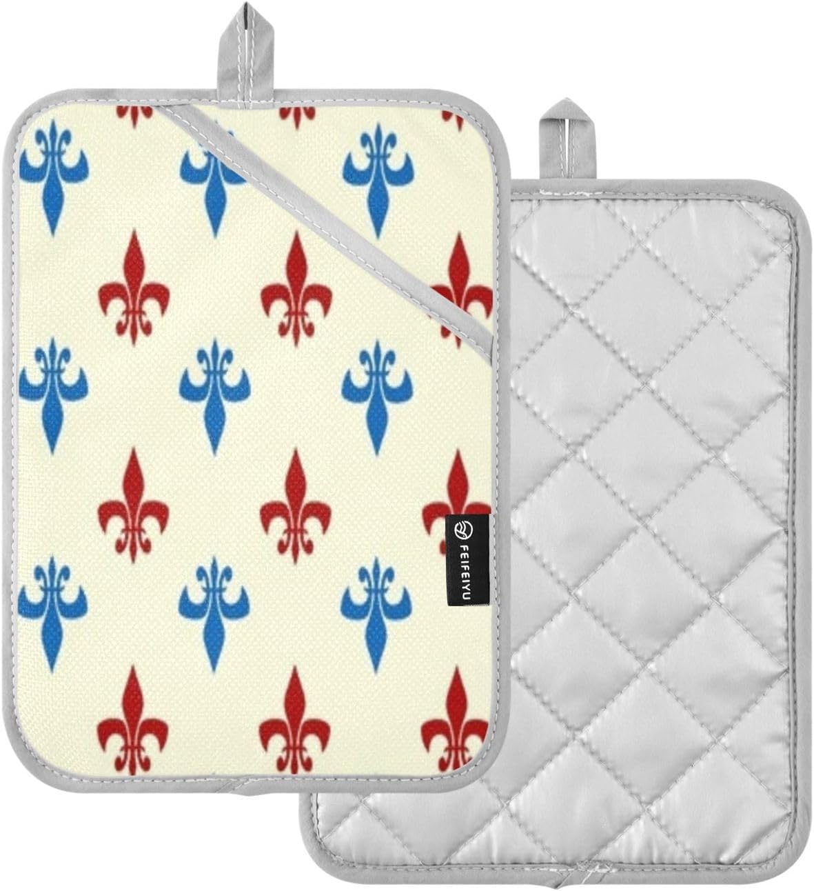 KClDeci Heat-Resistant Potholders Set of 2 for Kitchen Use