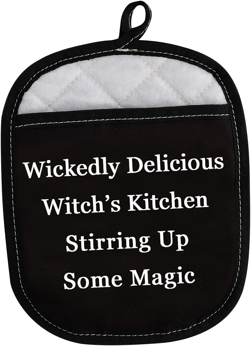 Spooky Halloween Kitchen Potholders Levlo