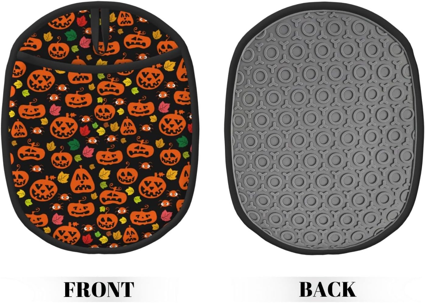 Trick or Treat Oven Mitts for Halloween