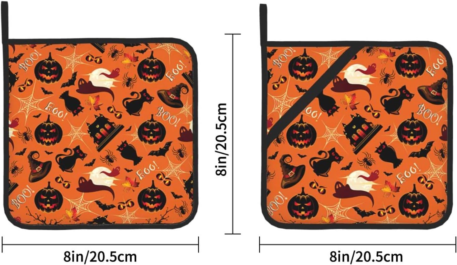 Halloween Heat-Resistant Microwave Gloves Safe for the Kitchen