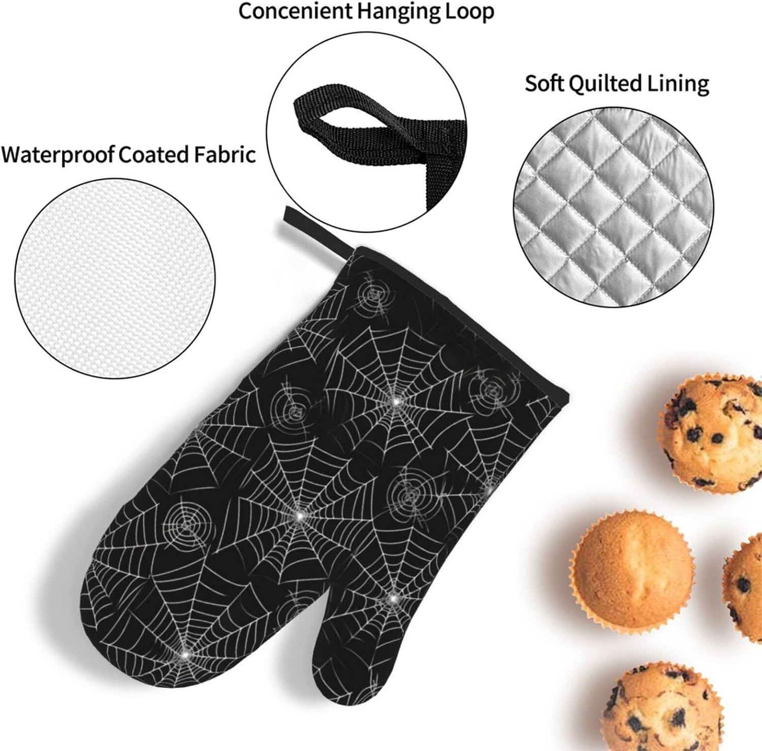 Trick or Treat Halloween-OvenMitts-KitchenSet