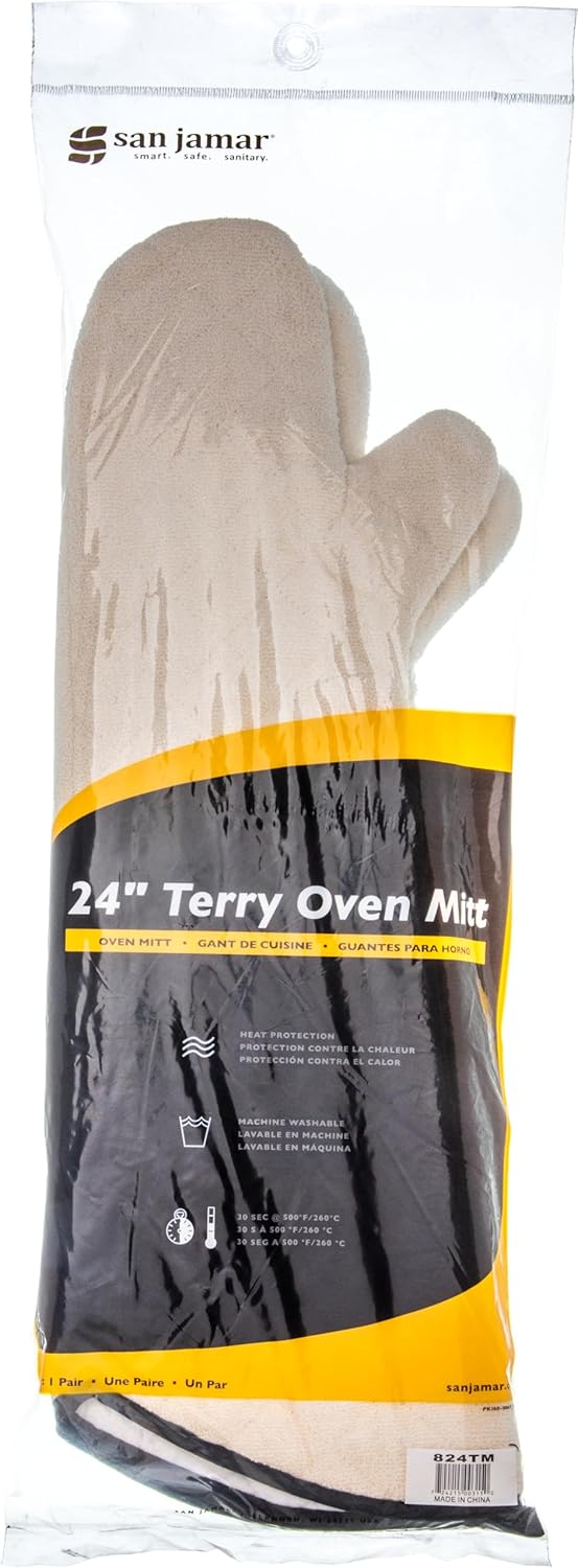 San Jamar Oven Mitt Long Oven Glove