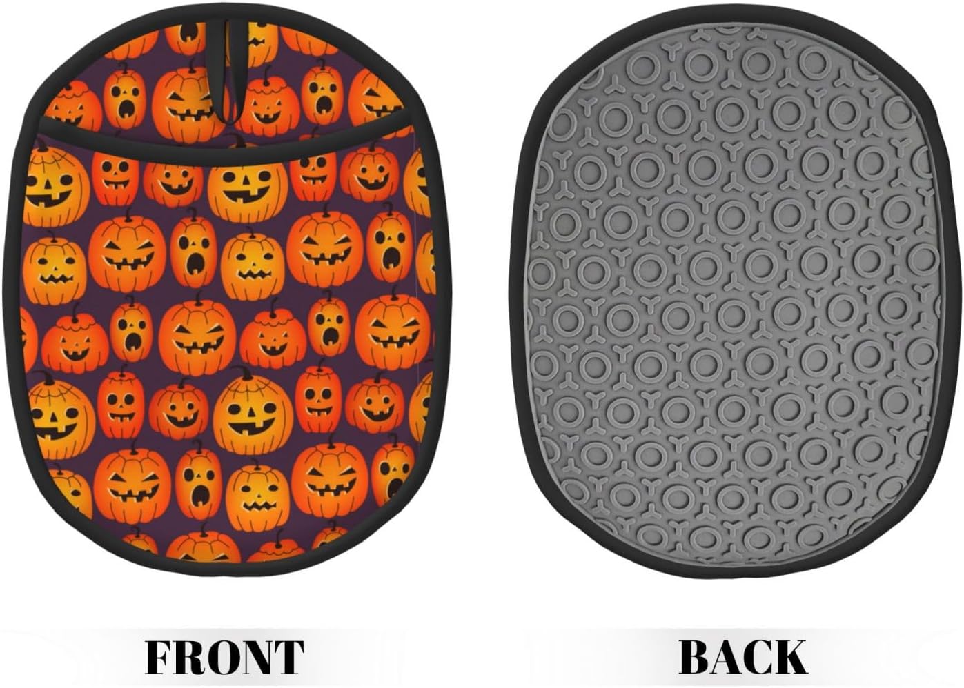 Halloween Funny pumpkin _Ghost_ Silicone Pot Holders