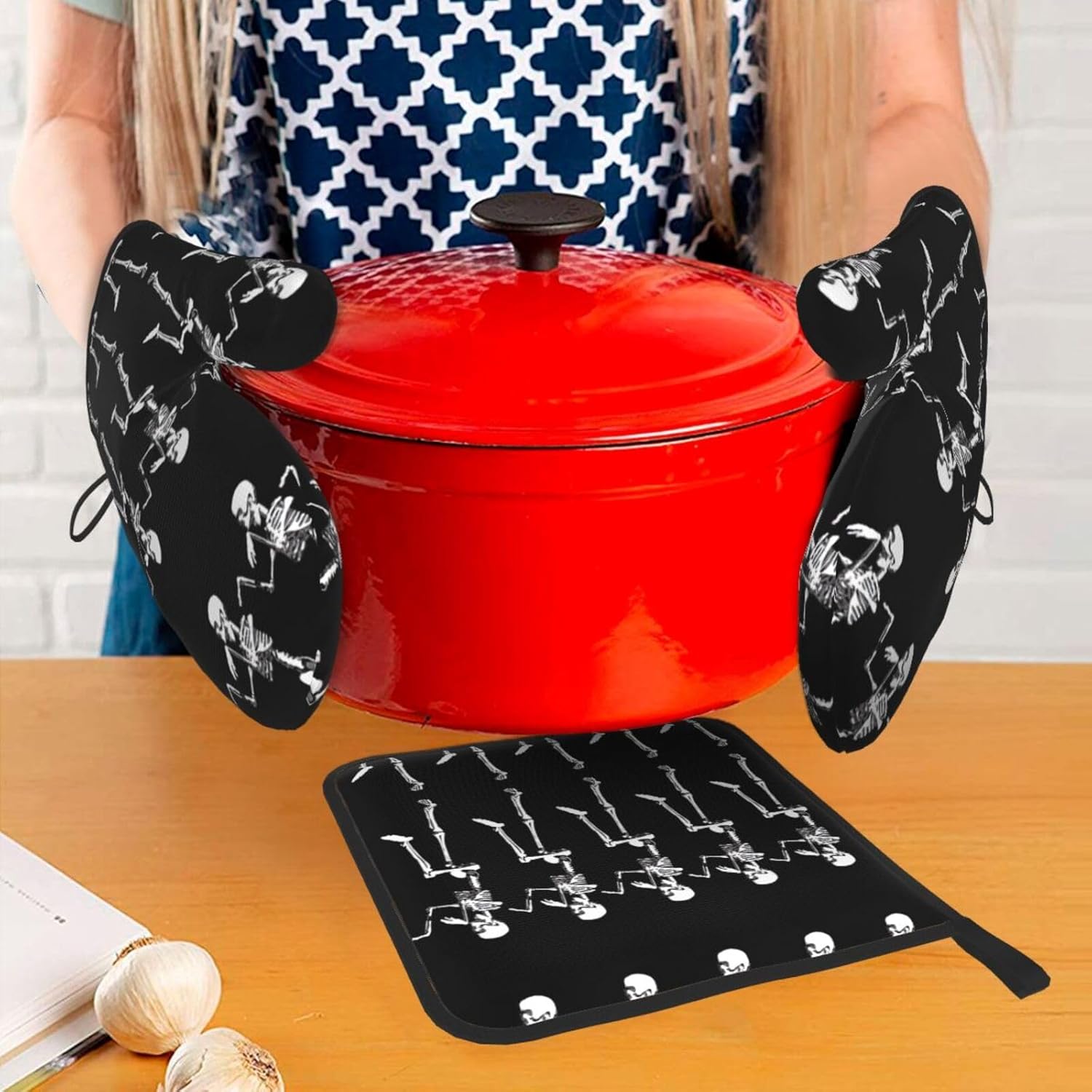 Halloween Trick-or-Treat Oven Mitts