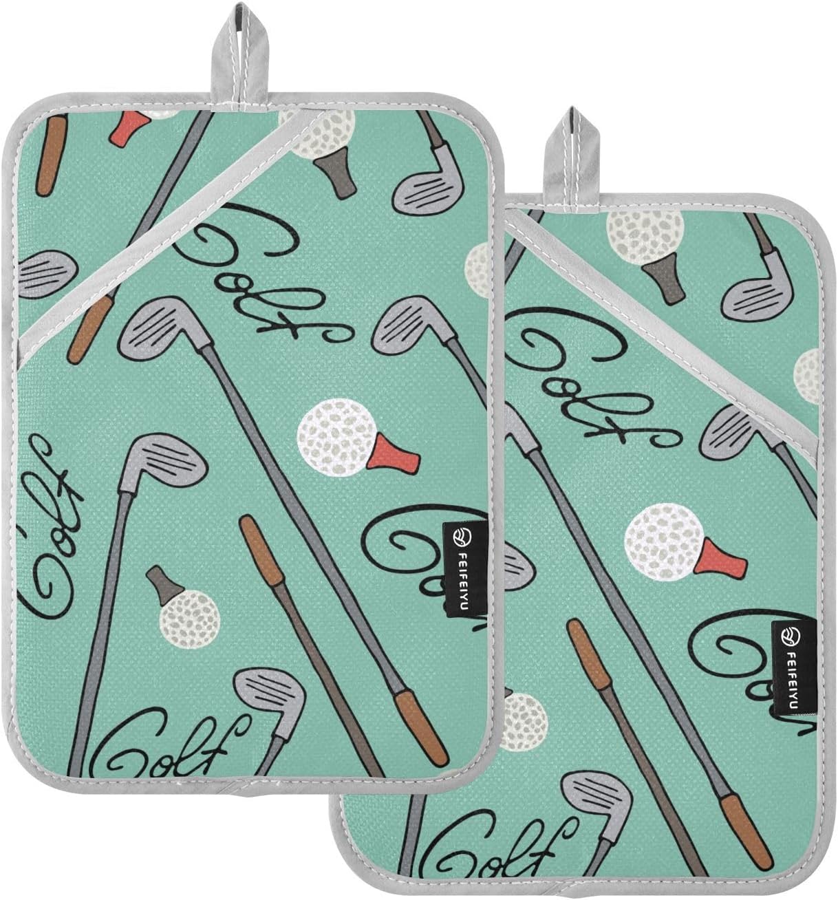 Versatile Potholder Set Heat-Resistant for Cooking Baking and BBQ