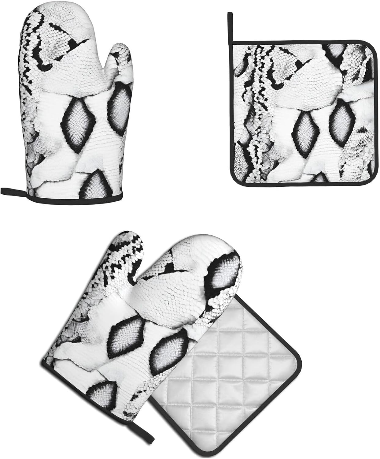 Quopvn - Non-Slip Oven Mitts