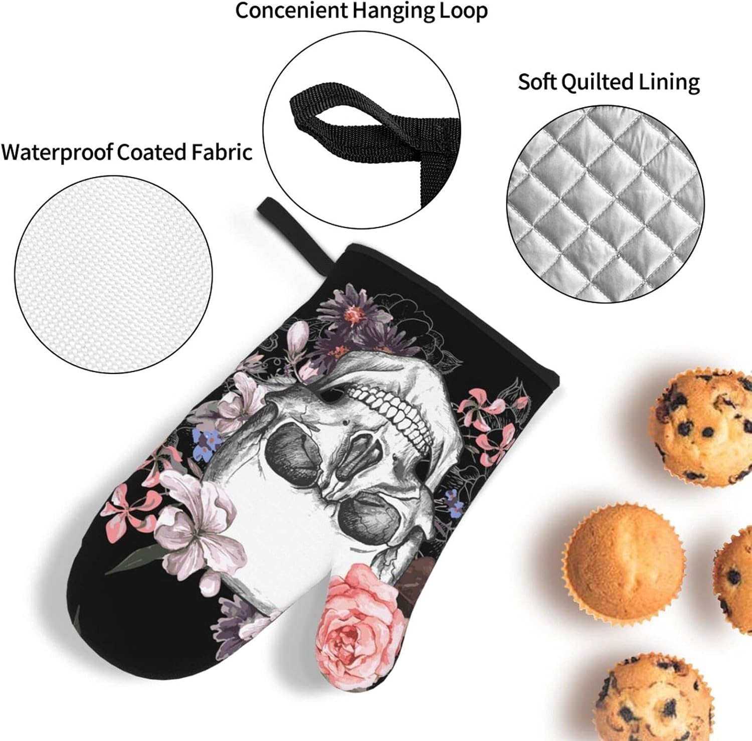 Spooky Halloween Trick-Oven Mitts
