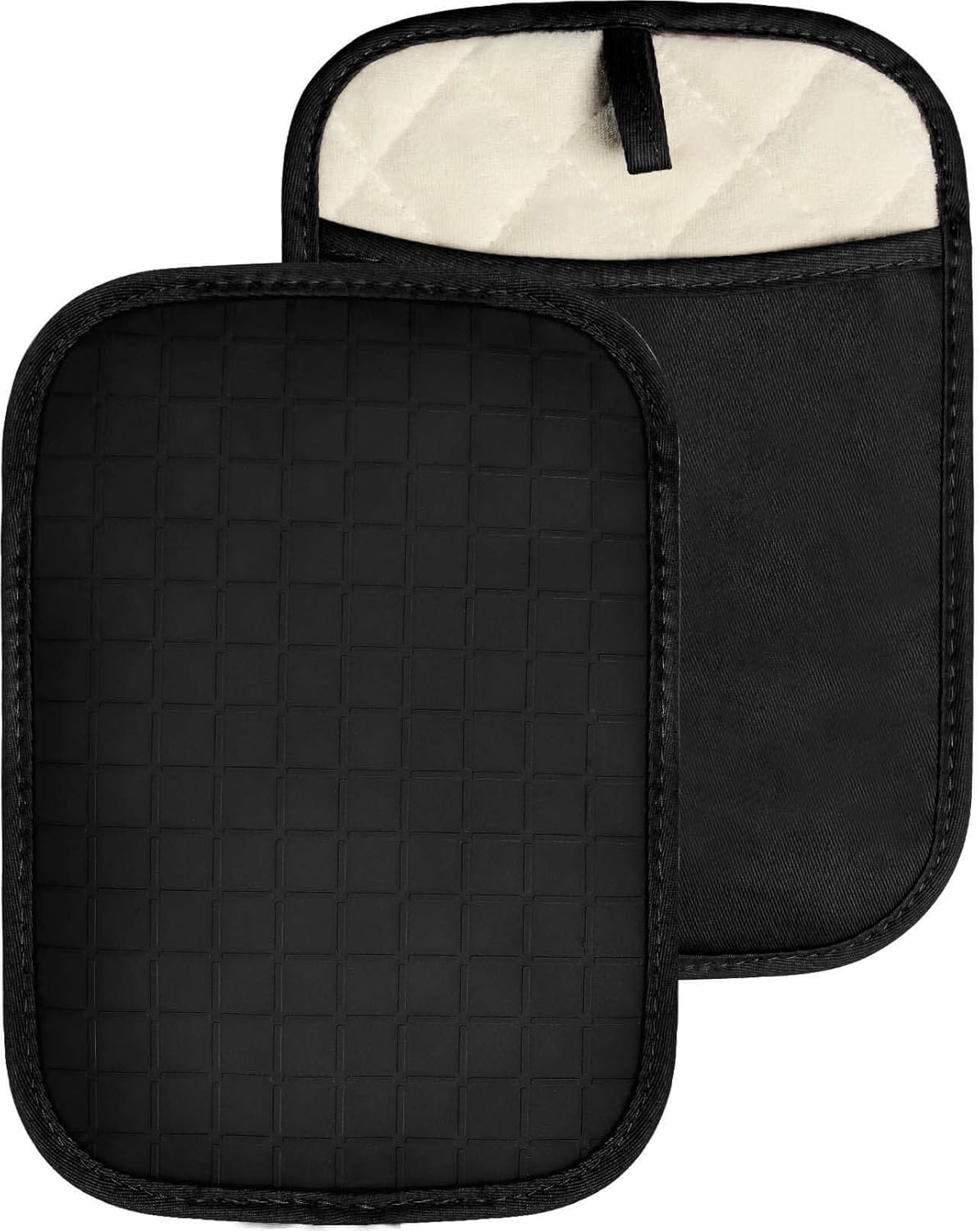 Multi-Purpose Silicone Kitchen Pot Holder Set with Pockets