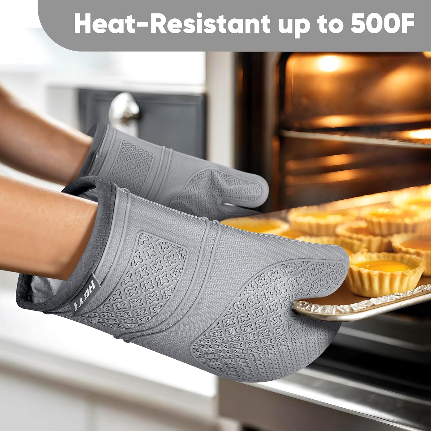 Silicone Oven Mitt Heat-Resistant