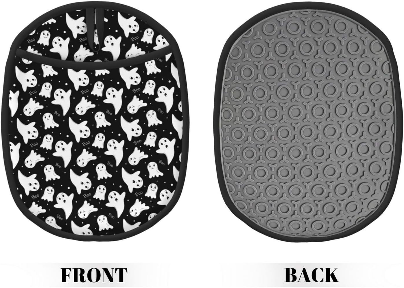 VOSERY Halloween Ghost Silicone Pot Holders