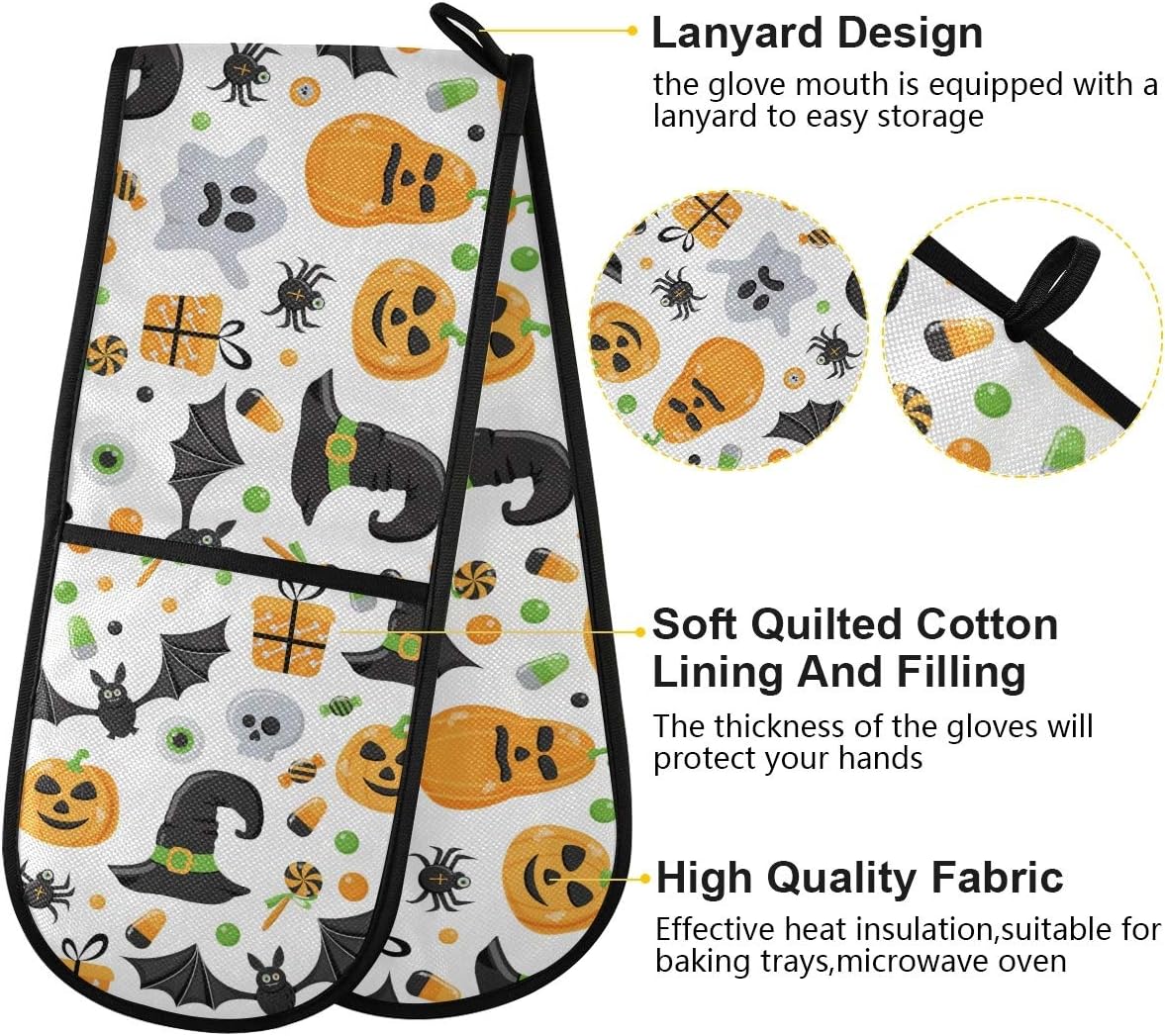 Halloween HalloweenOVING Connected Oven Mitts