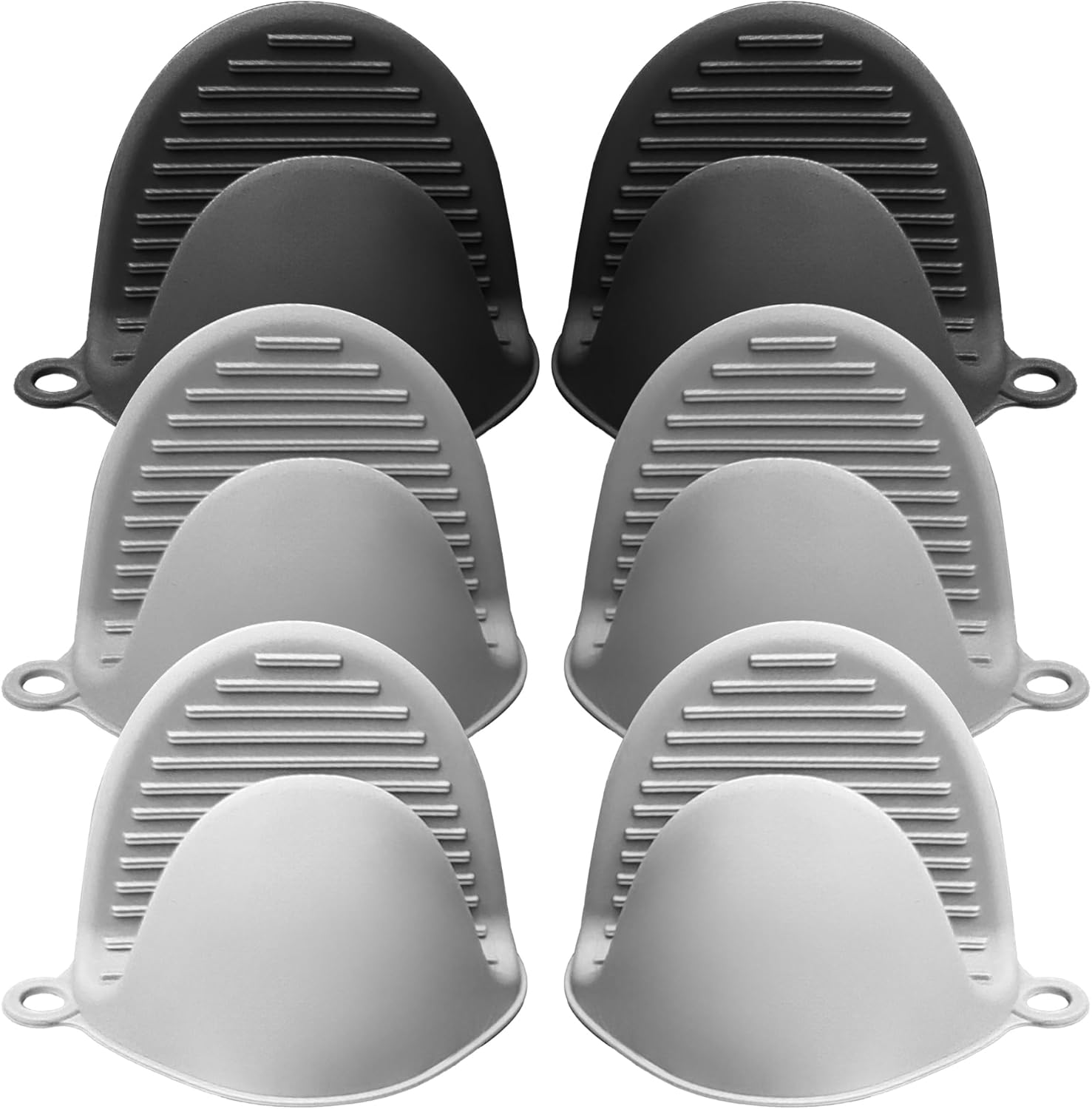 PEIQICHU Mini Silicone Oven Mitts 3 Pairs