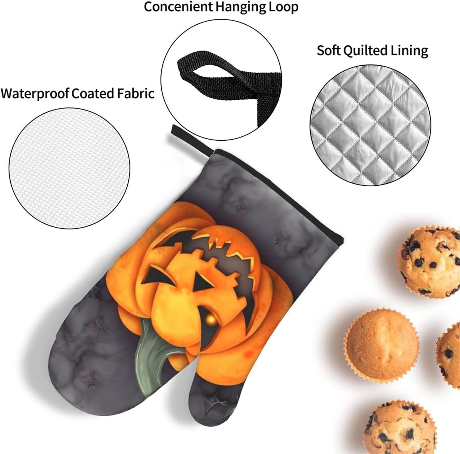 Safe cooking gloves pot holders set Heat Resistant dishwasher safe