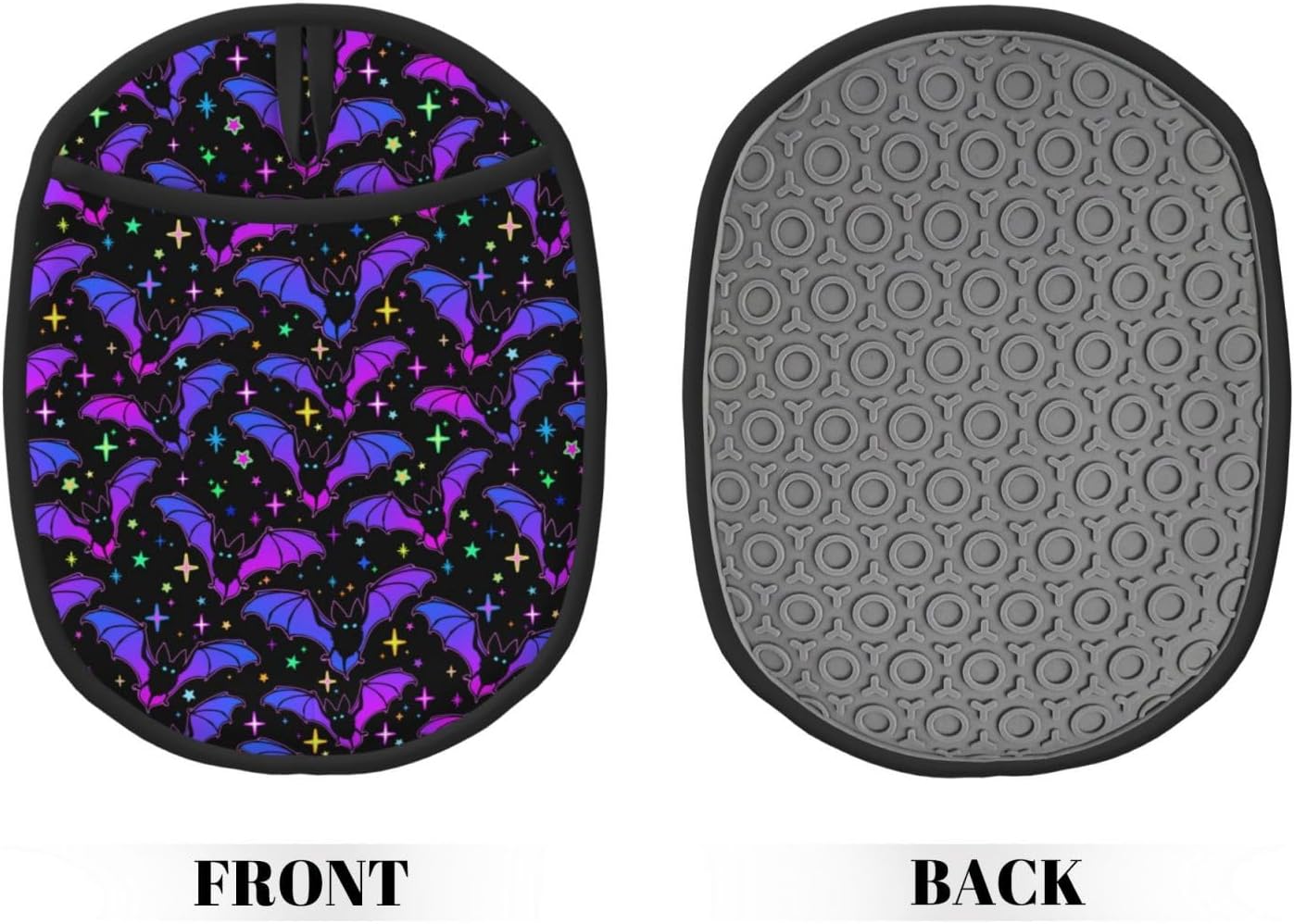 Festive Halloween Potholders for Kitchen