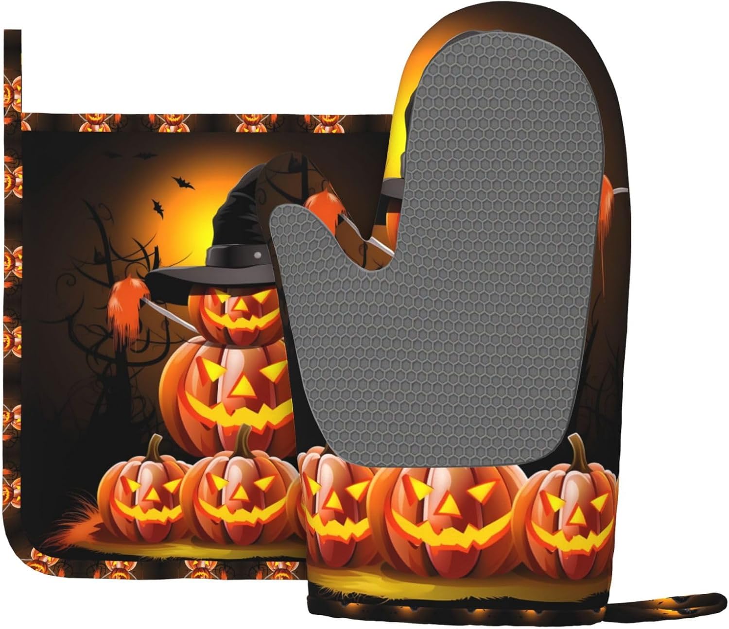 Halloween Oven Mitts Pot Holders