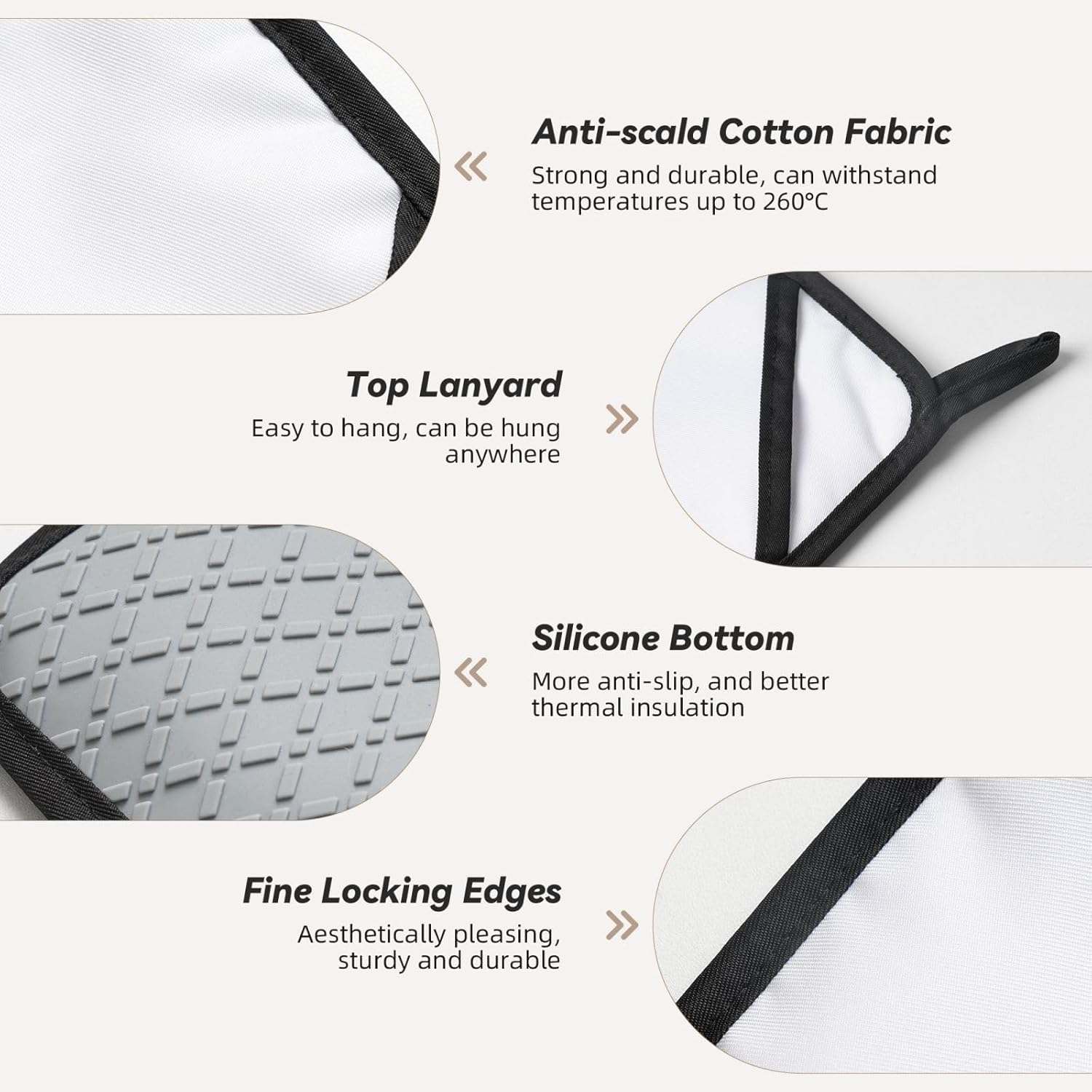 Bring Safe Cooking to Your Halloween Party with Ruzoap Silicone Anti-Hot Pads