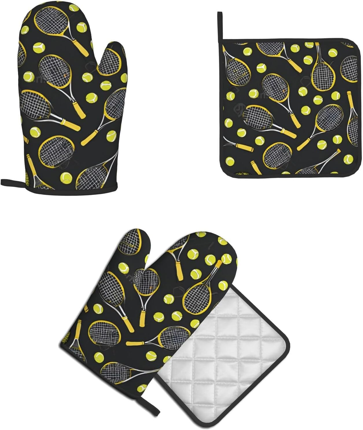 Oven Mitts Pot Holders Set