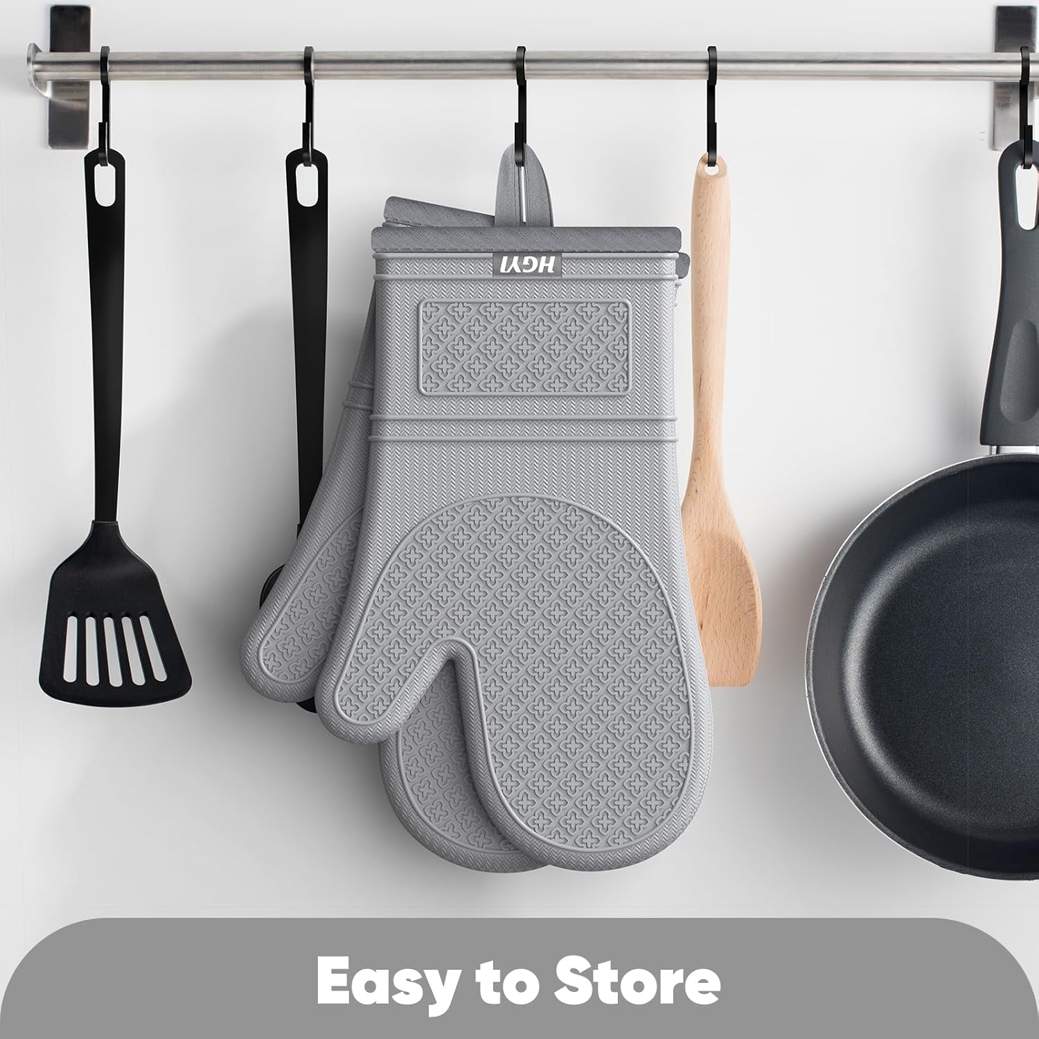 Silicone Oven Mitt Heat-Resistant