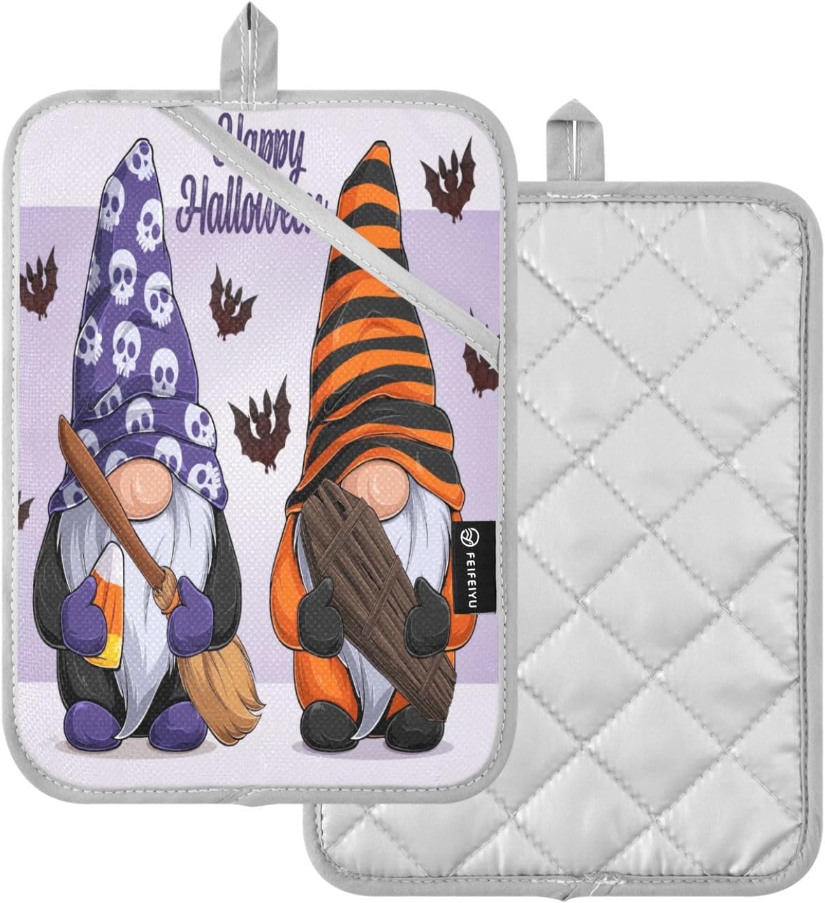 Halloween Gnome 2-Pack Pothifter with Pocket Hanging Loop